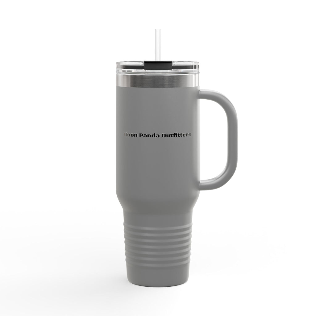 40oz Insulated Travel Mug - Goon Panda Outfitters Logo Stainless Tumbler