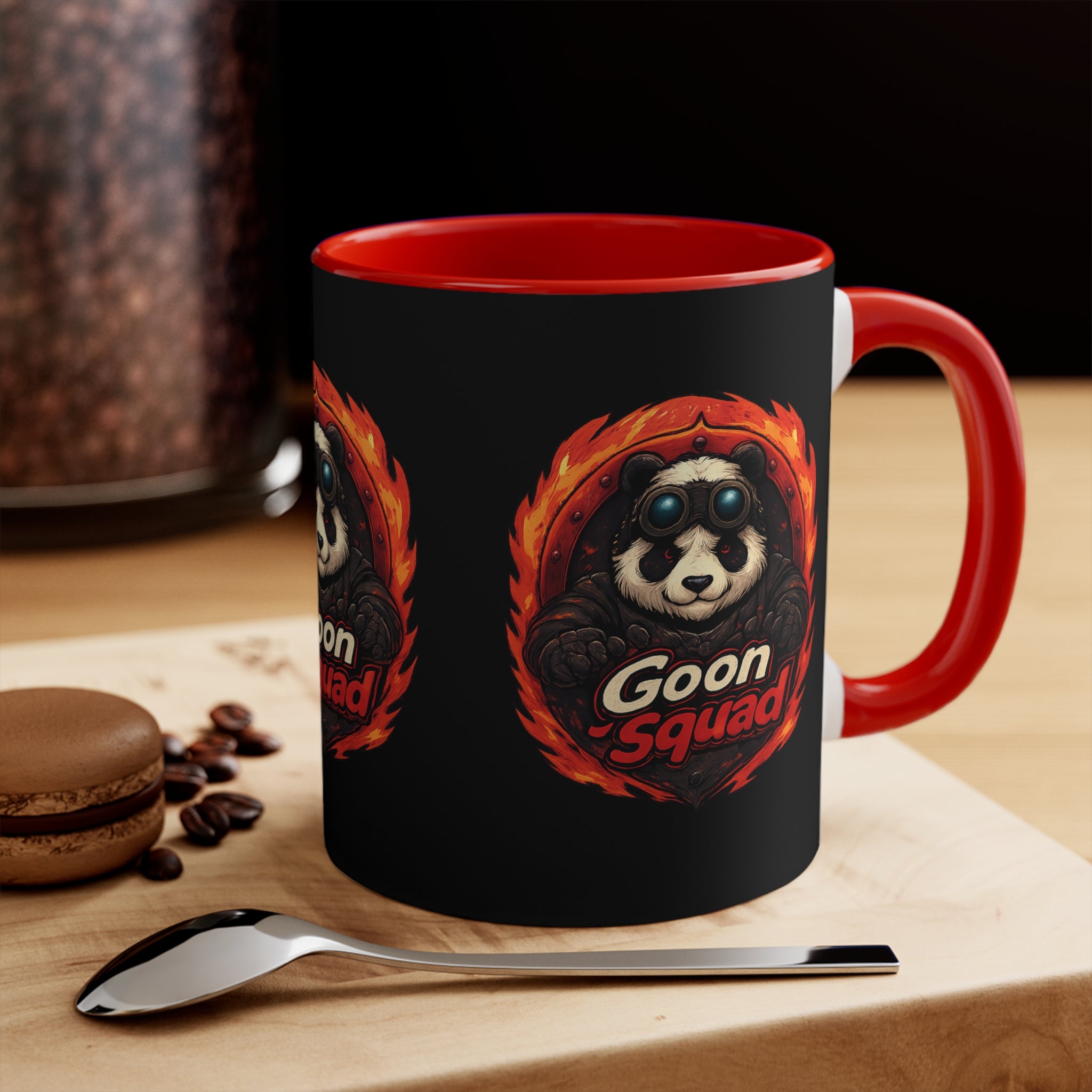 Colorful Panda Accent Mugs, 11oz