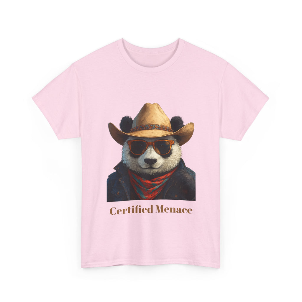 Certified Menace T-Shirt — 'Goon Panda Outfitters' Graphic Tee