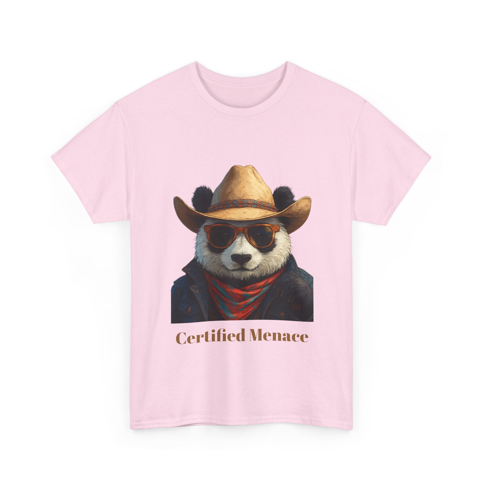 Certified Menace T-Shirt — 'Goon Panda Outfitters' Graphic Tee