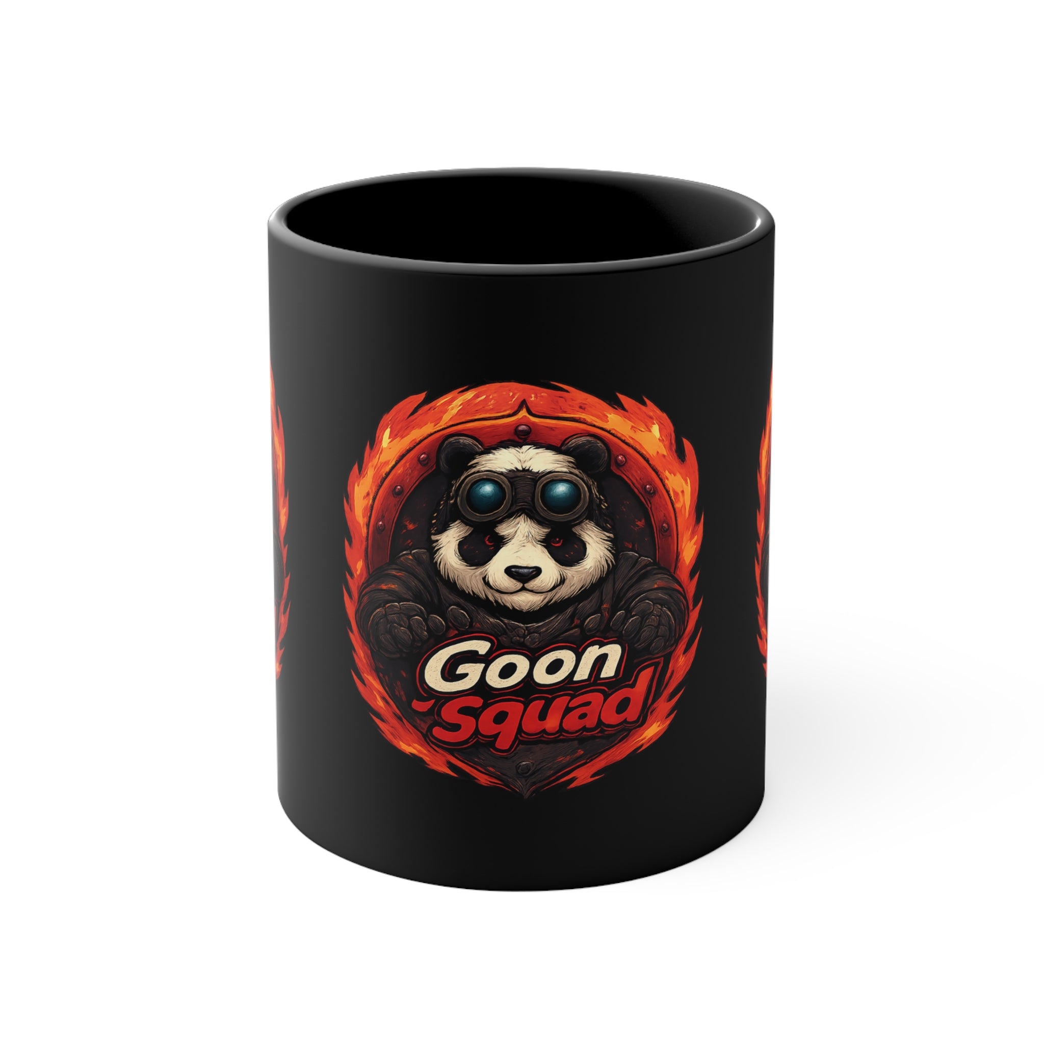 Colorful Panda Accent Mugs, 11oz