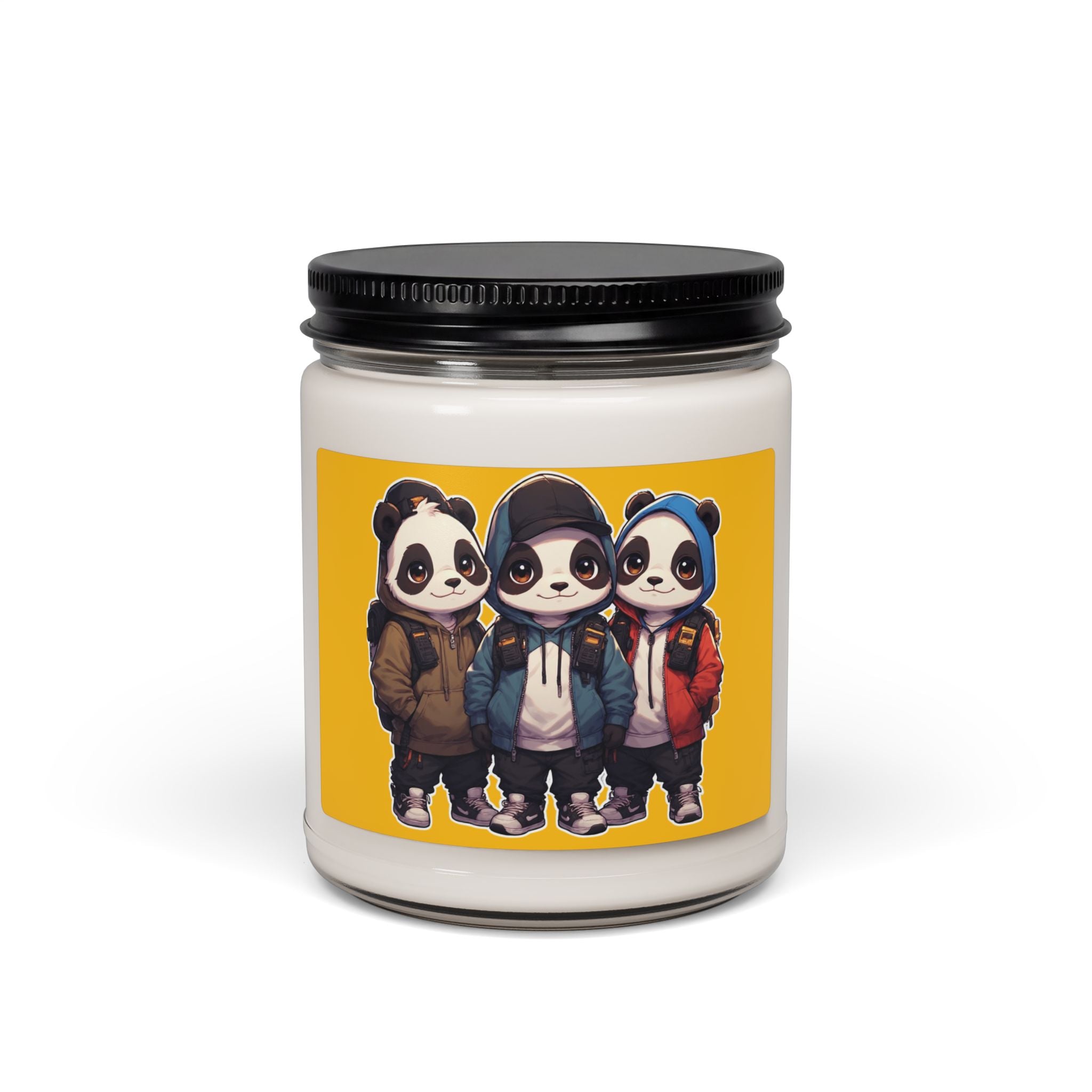Panda Scented Soy Candle — 9oz Home Fragrance