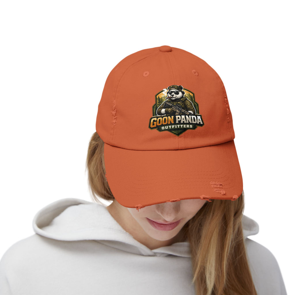 Goon Panda Outfitters Distressed Baseball Cap