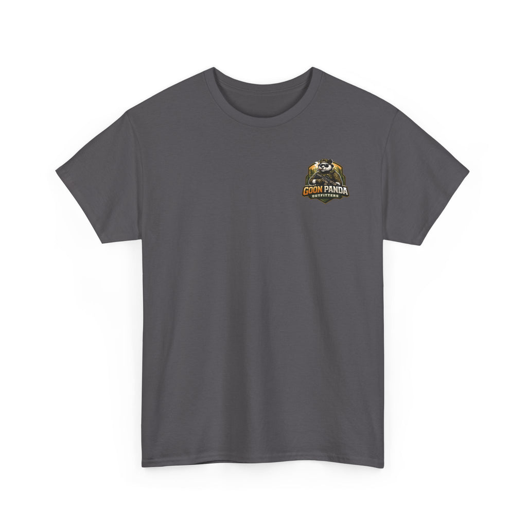 Crankin' My Hawg T-Shirt — Panda Biker Graphic Tee