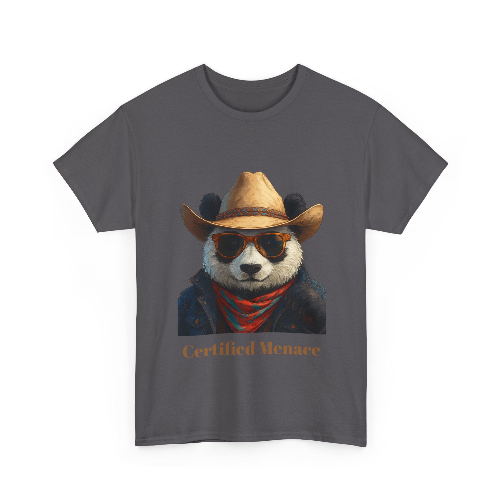 Certified Menace T-Shirt — 'Goon Panda Outfitters' Graphic Tee