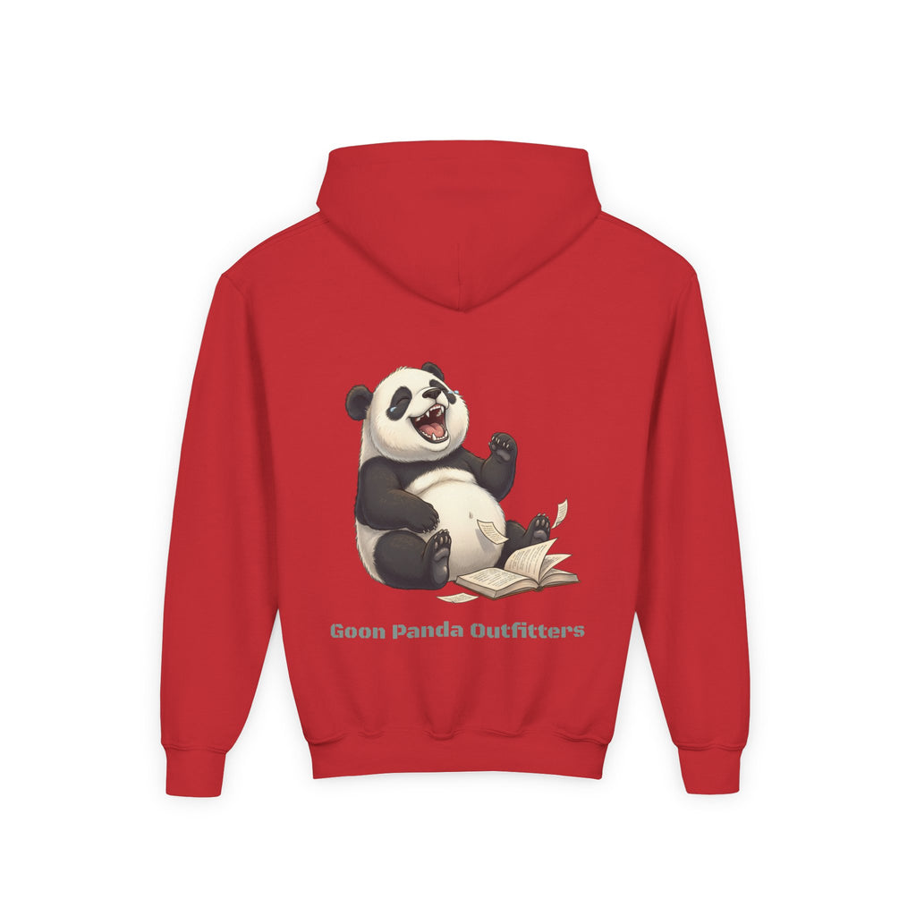 Panda Reading Youth Hoodie