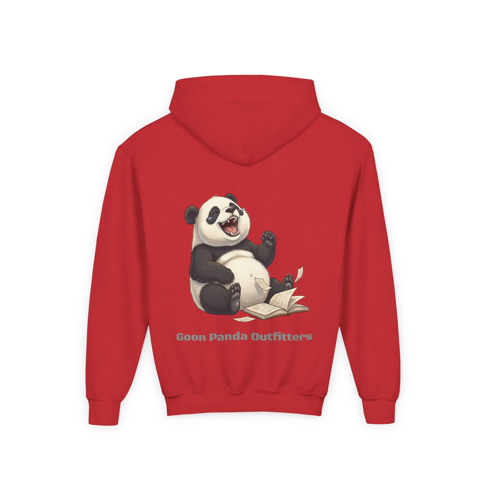 Panda Reading Youth Hoodie