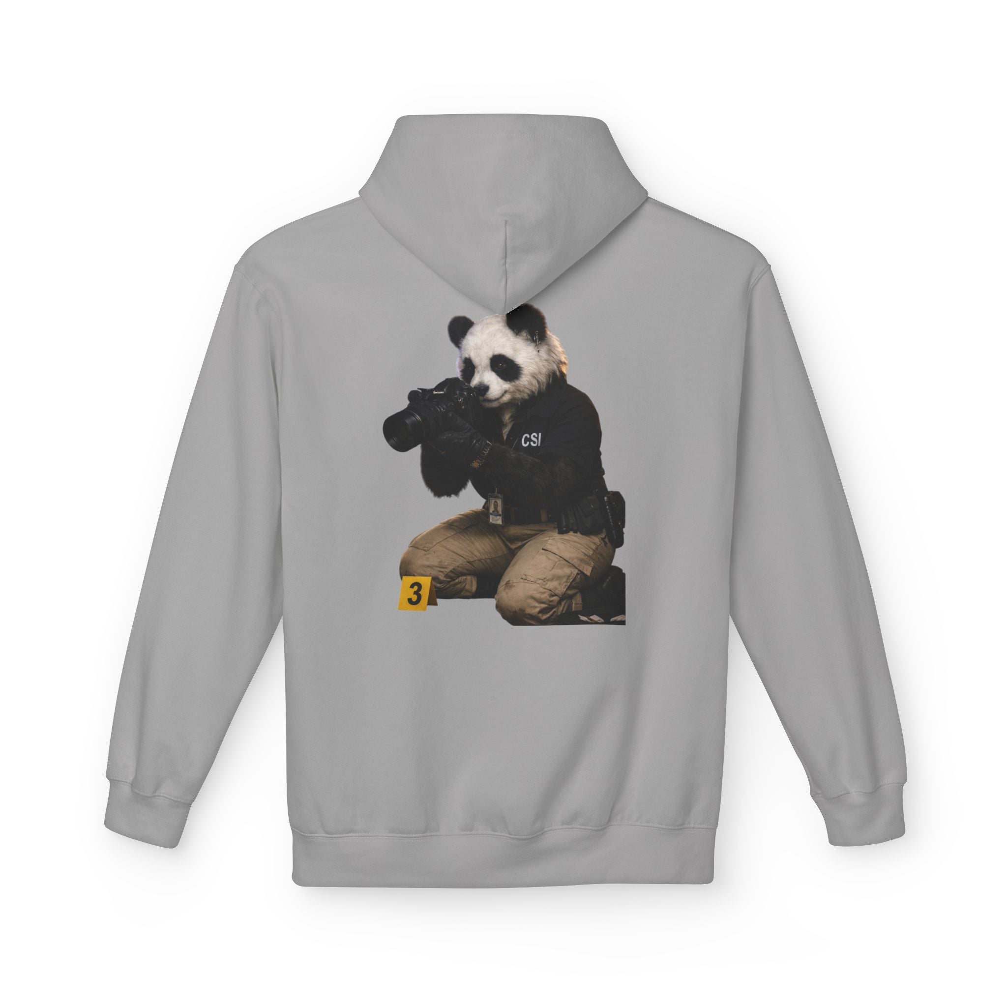 Panda CSI Hoodie — Cute Panda Graphic Pullover