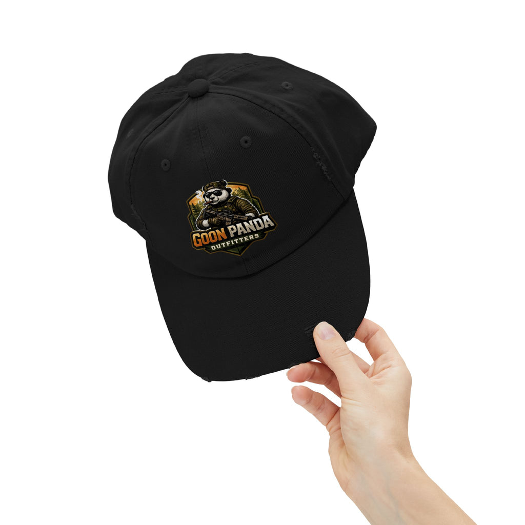 Goon Panda Outfitters Distressed Baseball Cap
