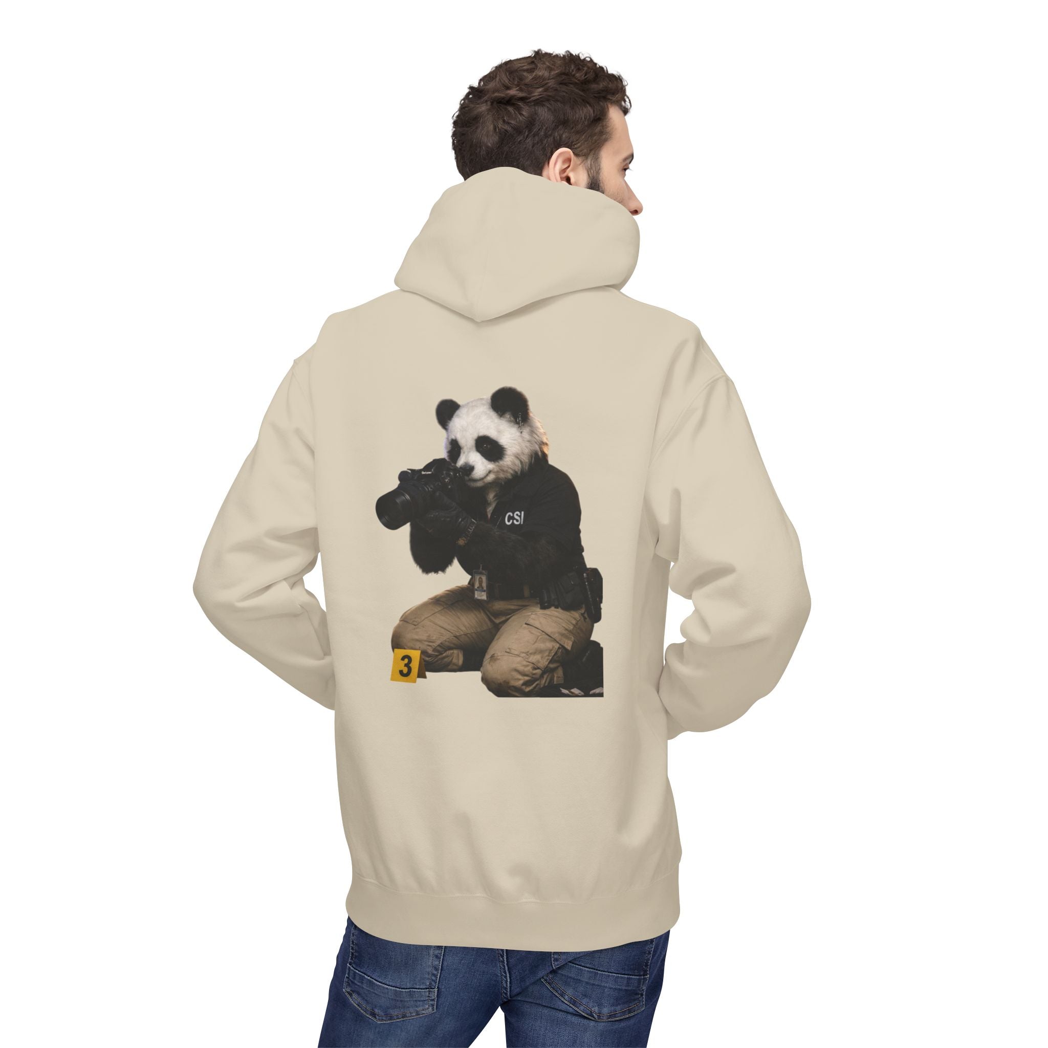 Panda CSI Hoodie — Cute Panda Graphic Pullover