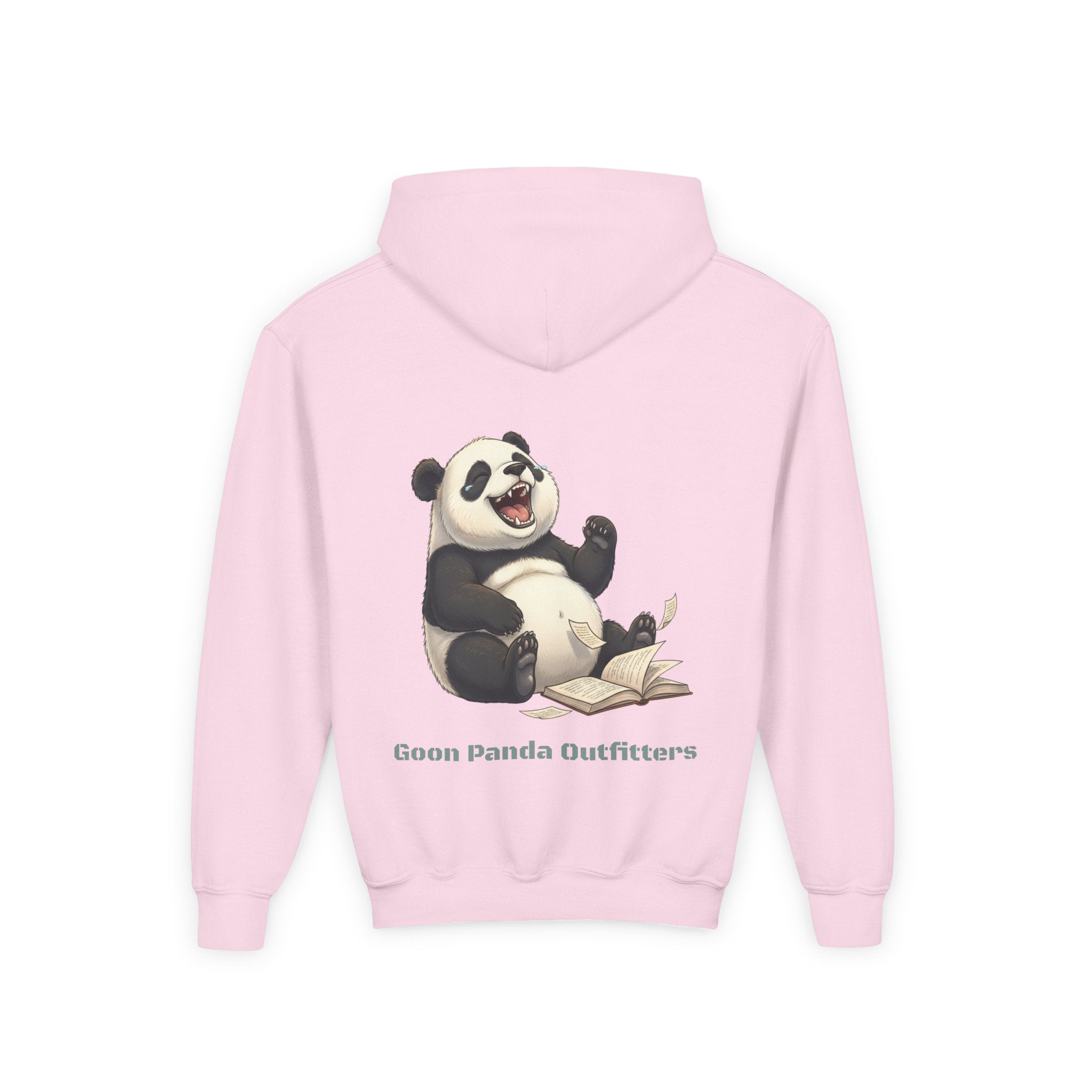 Panda Reading Youth Hoodie