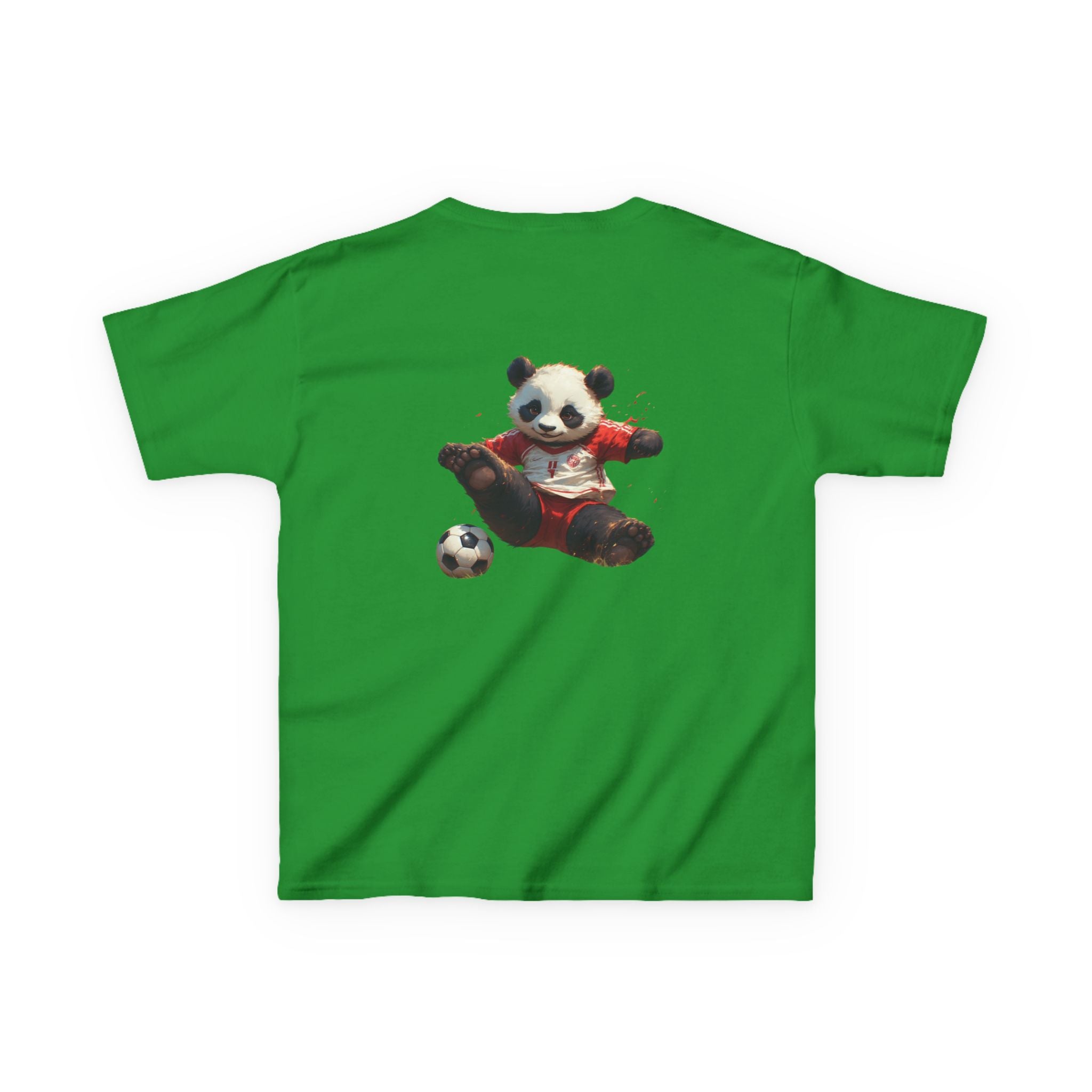 Kids Panda Soccer T‑Shirt — "Goon Panda Outfitters" Graphic Tee
