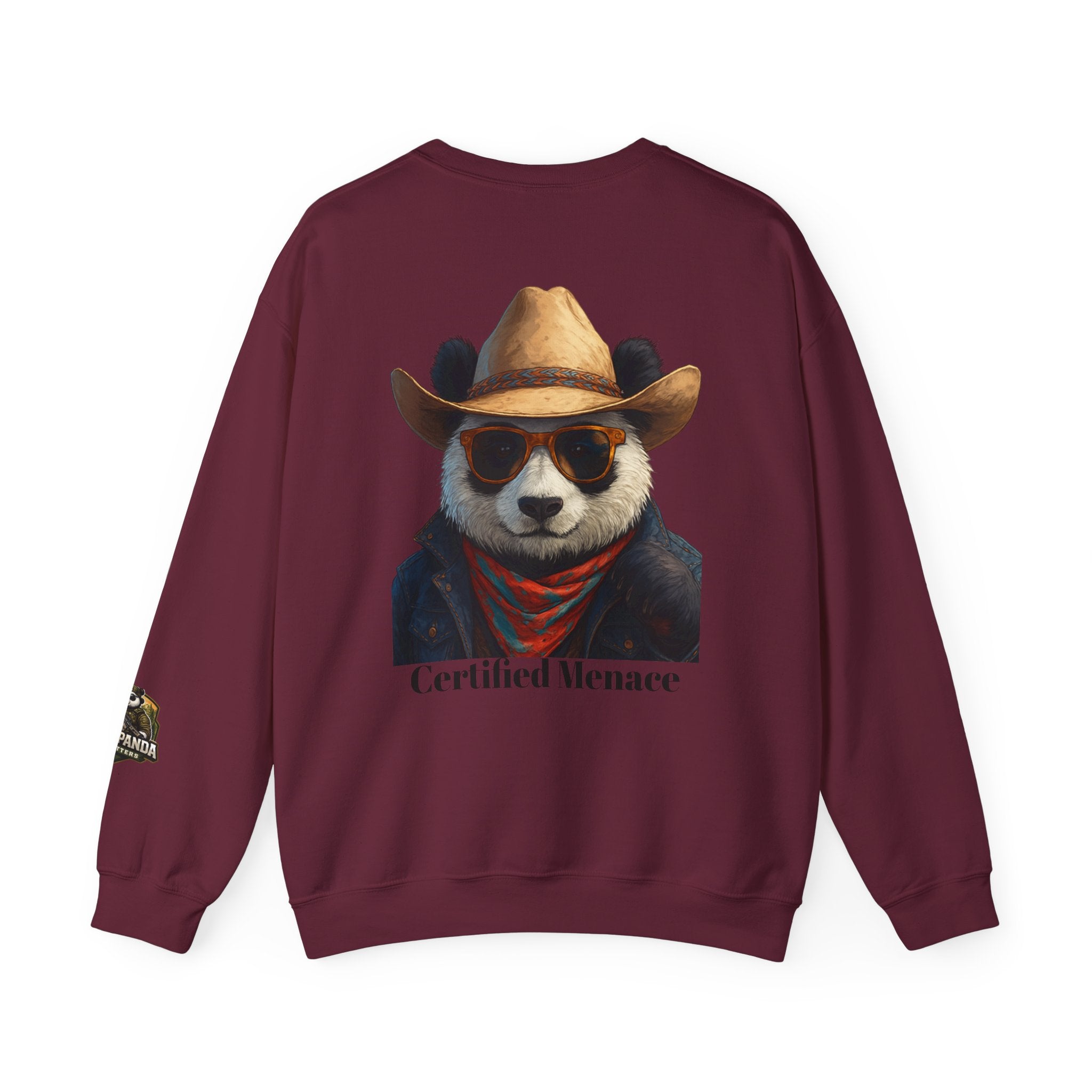 Certified Menace Panda Unisex Heavy Blend™ Crewneck Sweatshirt