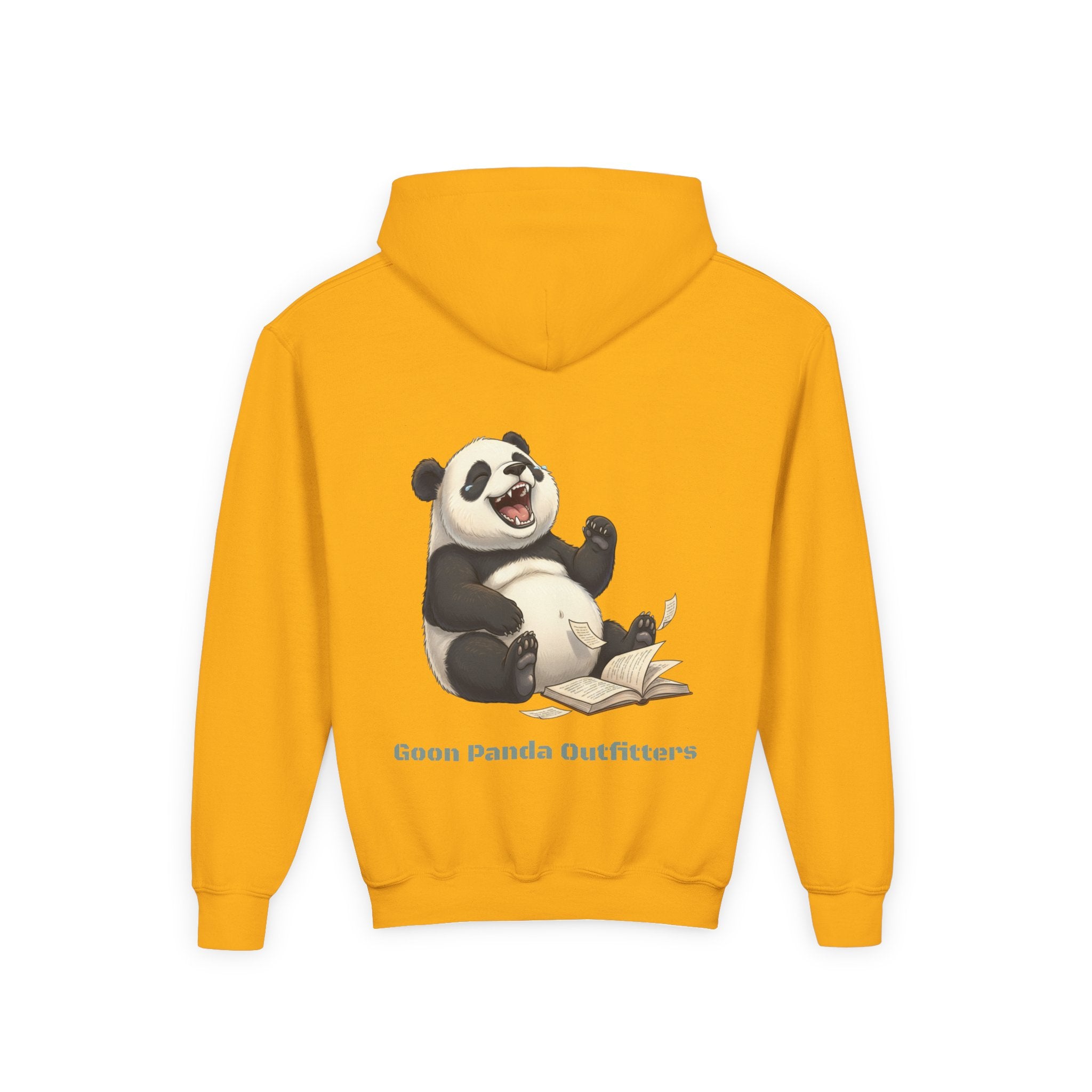 Panda Reading Youth Hoodie