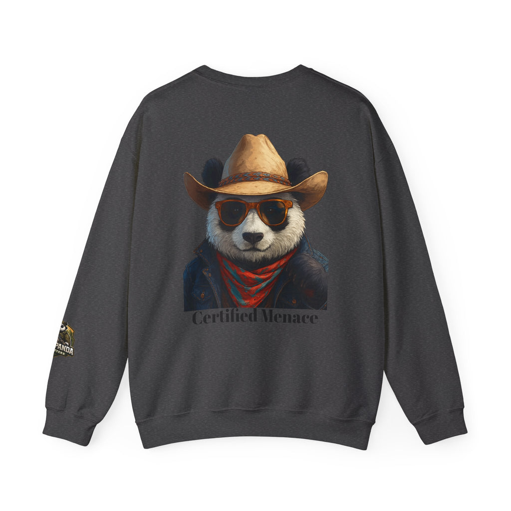 Certified Menace Panda Unisex Heavy Blend™ Crewneck Sweatshirt