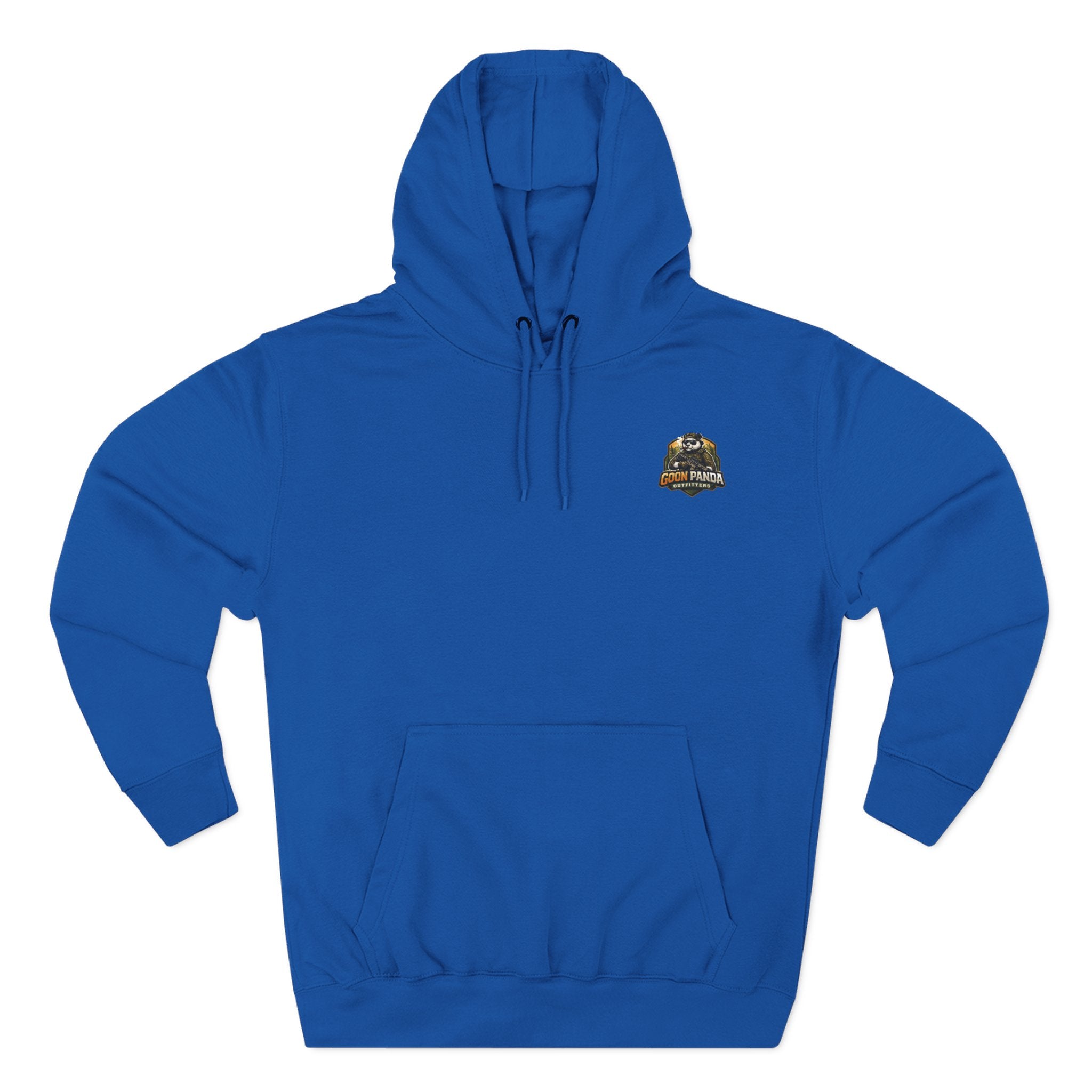 Drunk-ish Panda Hoodie — Funny Beer Lumberjack Animal Graphic Fleece Hoodie
