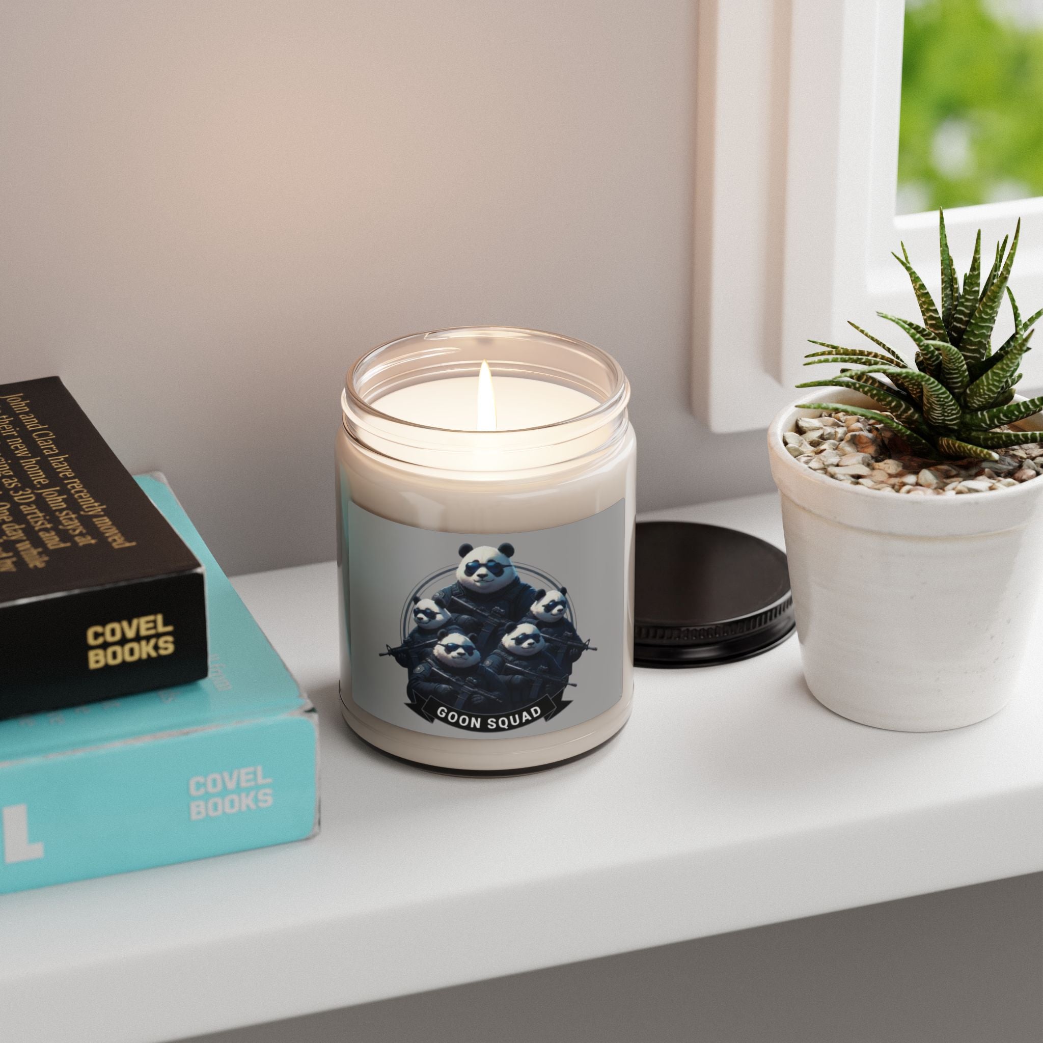 Panda Scented Soy Candle — 9oz Home Fragrance