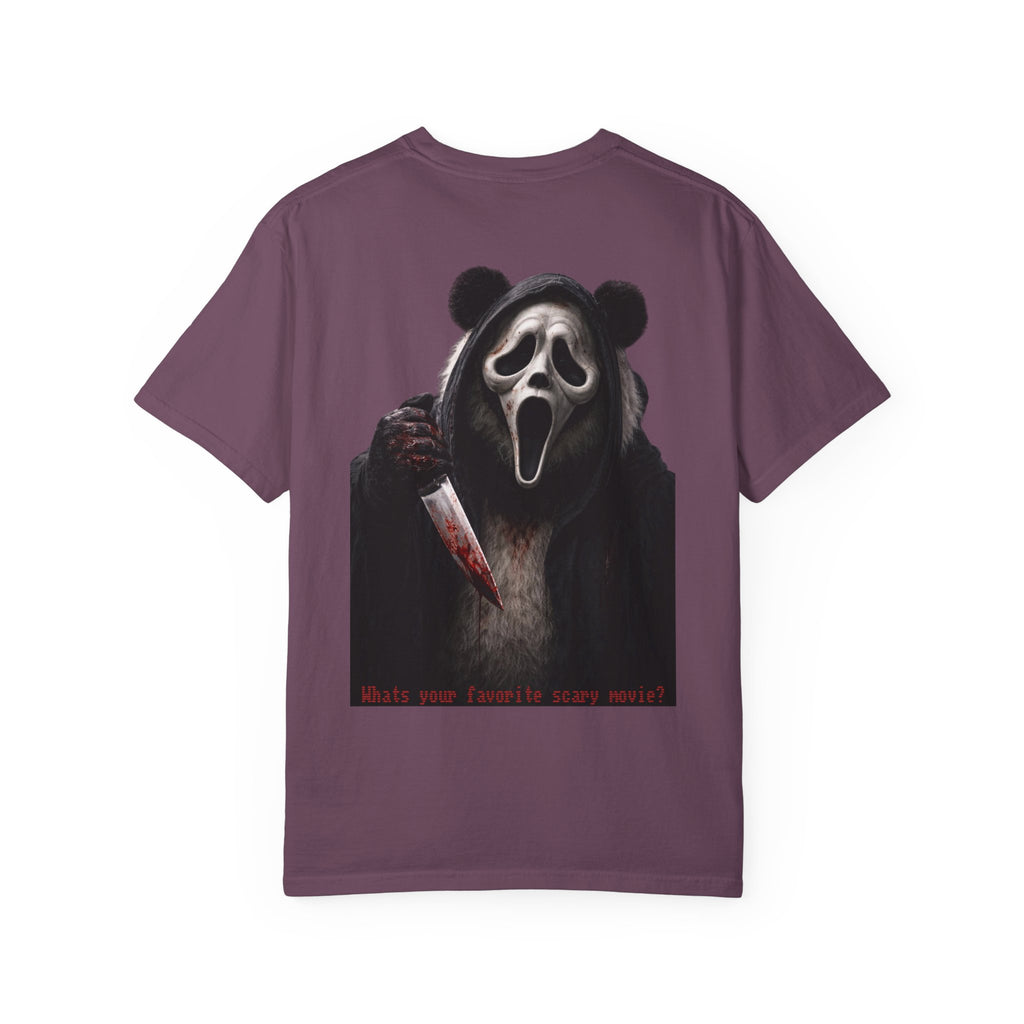 Scream Panda Graphic T-Shirt — Horror Tee