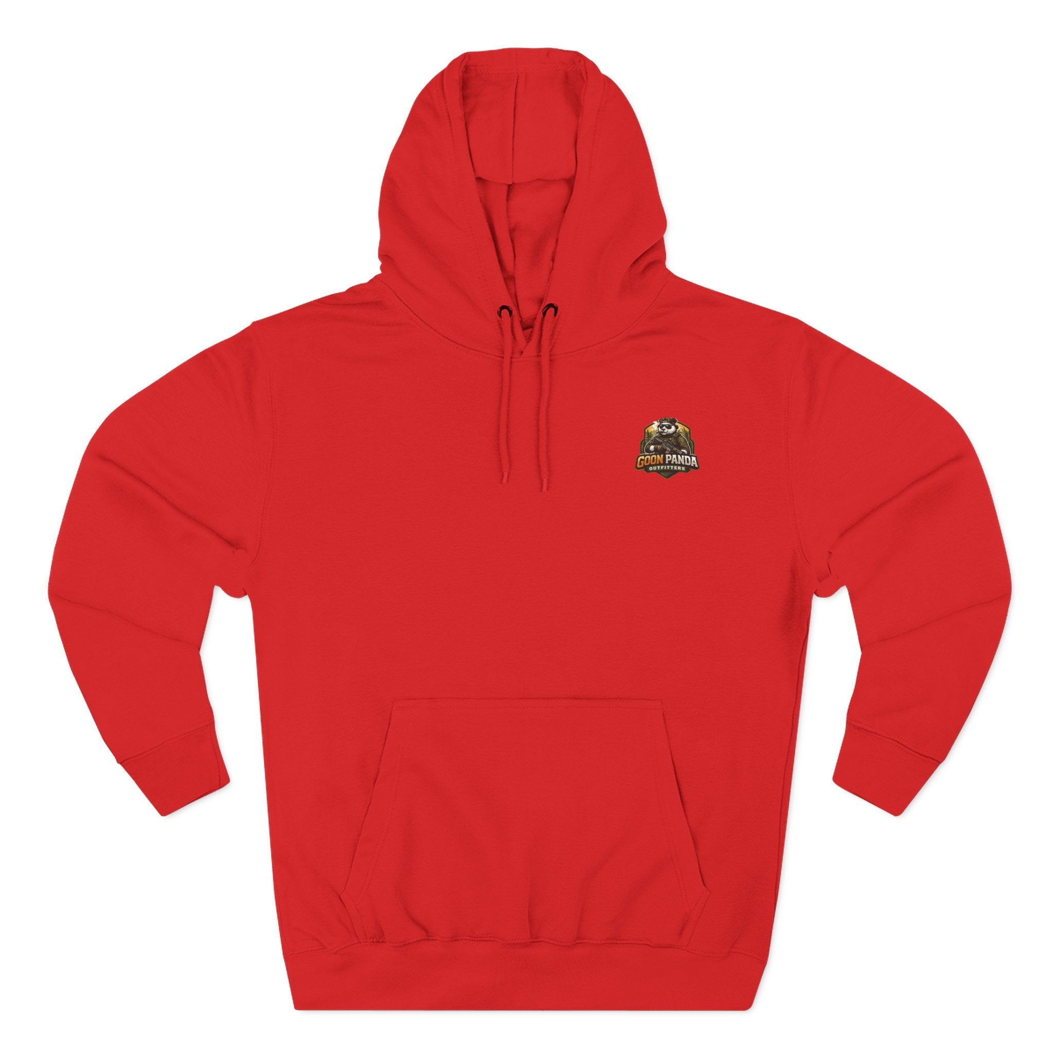 Drunk-ish Panda Hoodie — Funny Beer Lumberjack Animal Graphic Fleece Hoodie