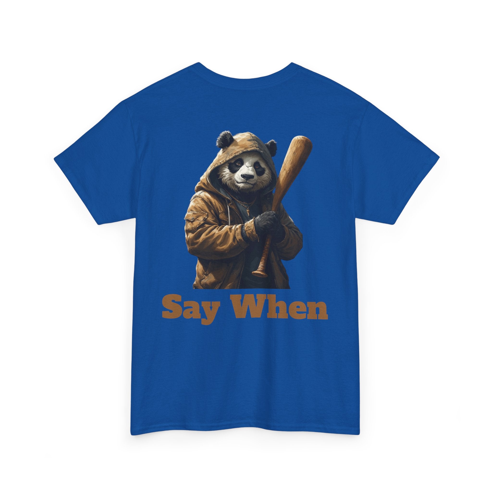 Say When Panda Tee Graphic T-Shirt