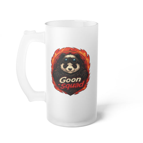Frosted Glass Beer Mug