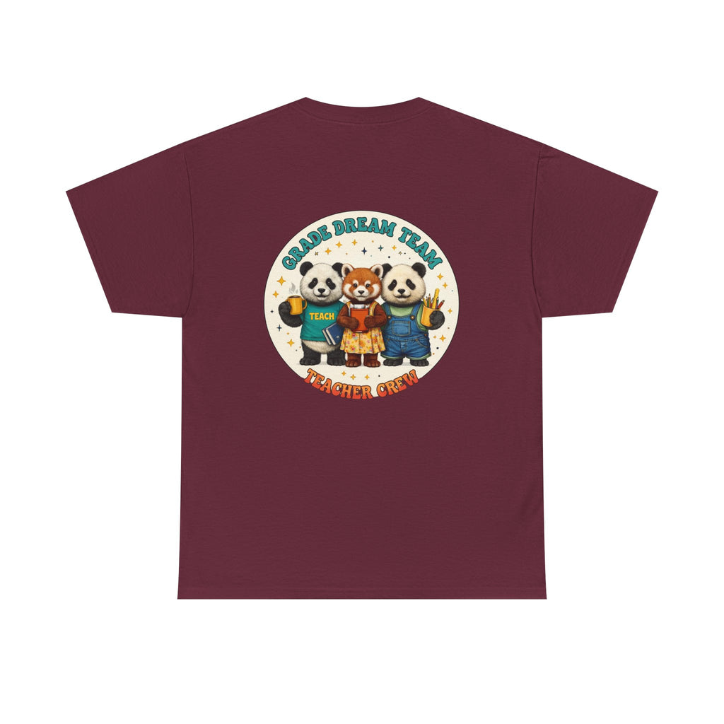 Panda Teacher Dream Team Tee