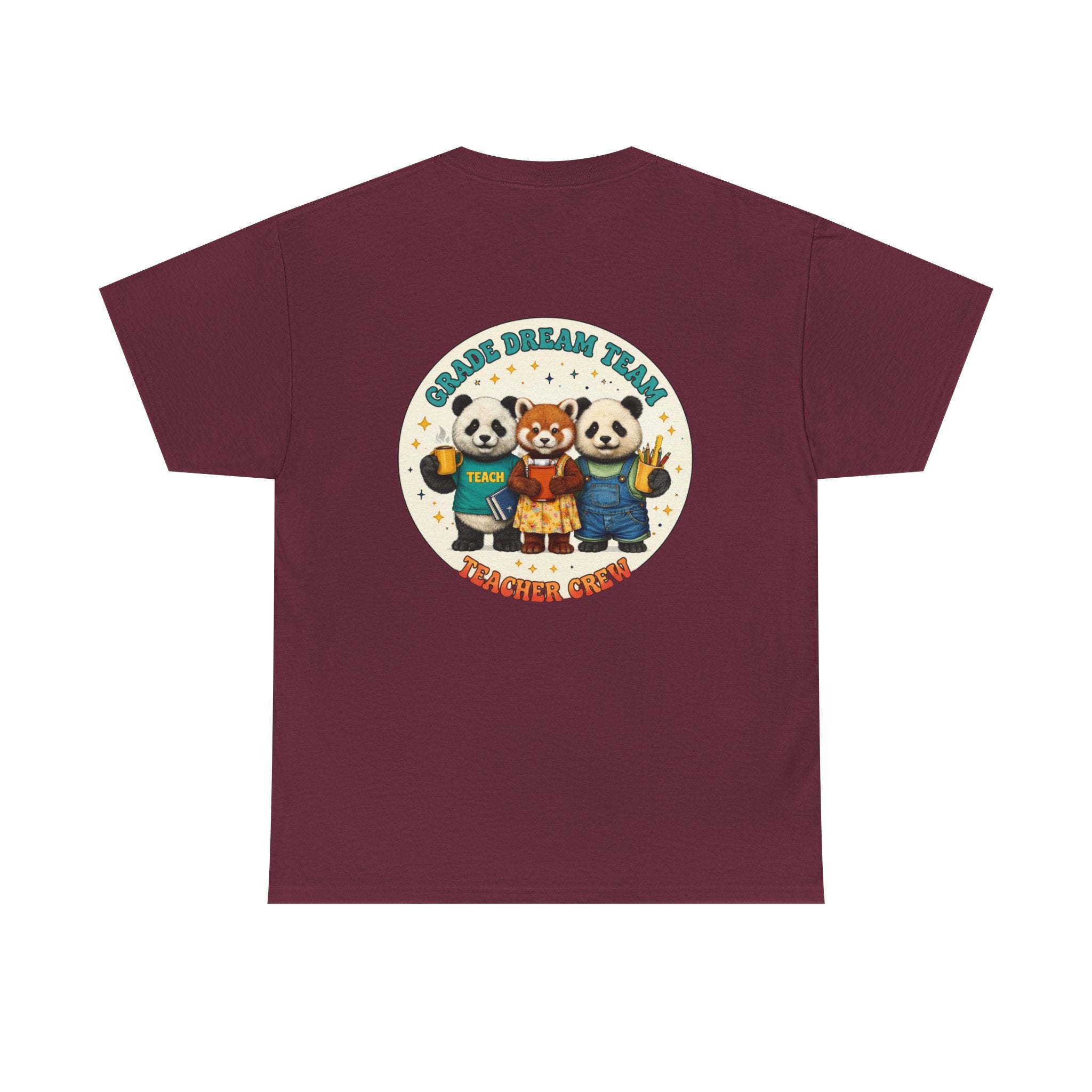 Panda Teacher Dream Team Tee
