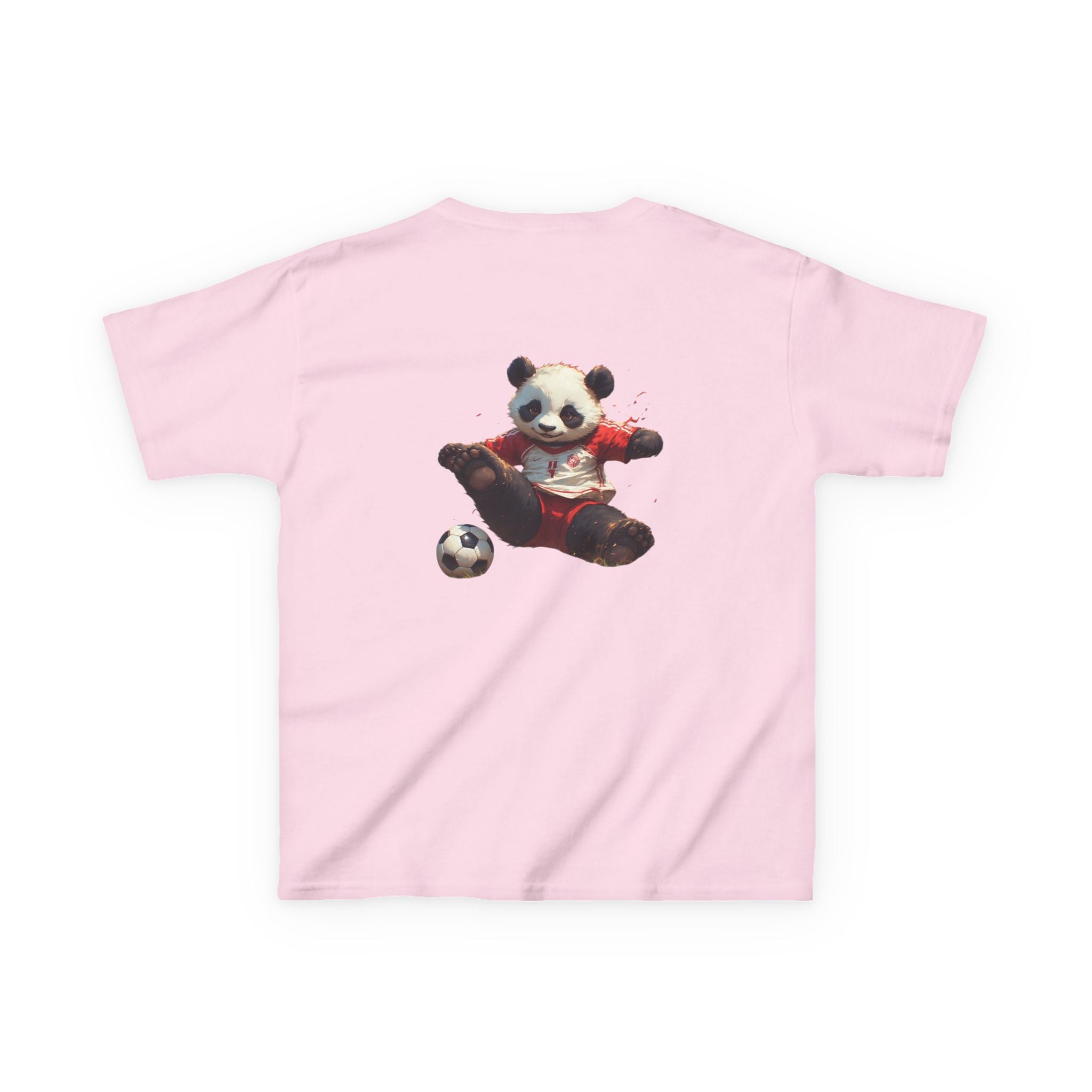 Kids Panda Soccer T‑Shirt — "Goon Panda Outfitters" Graphic Tee