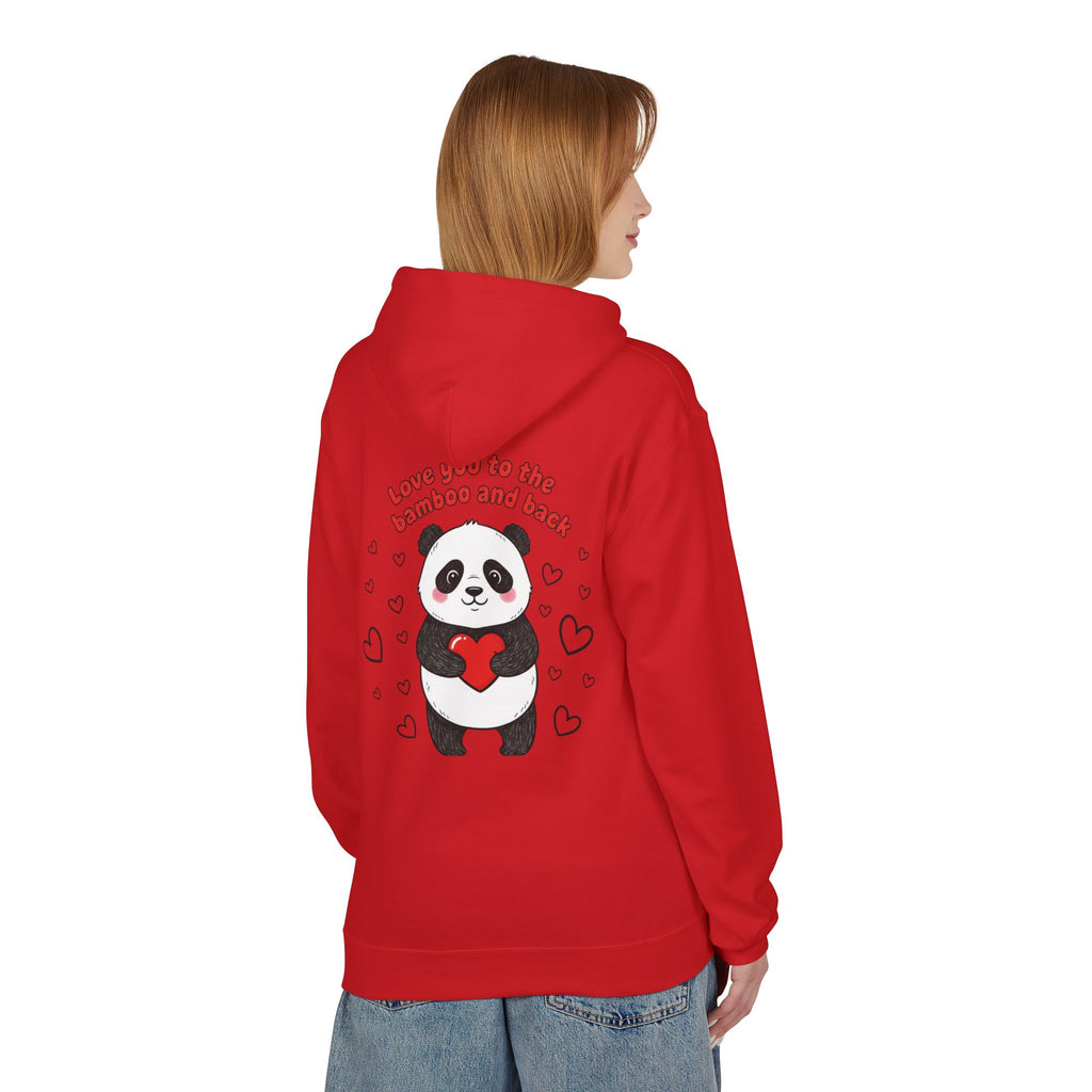 Valentine's Panda 'Love You to the Bamboo and Back' Hoodie