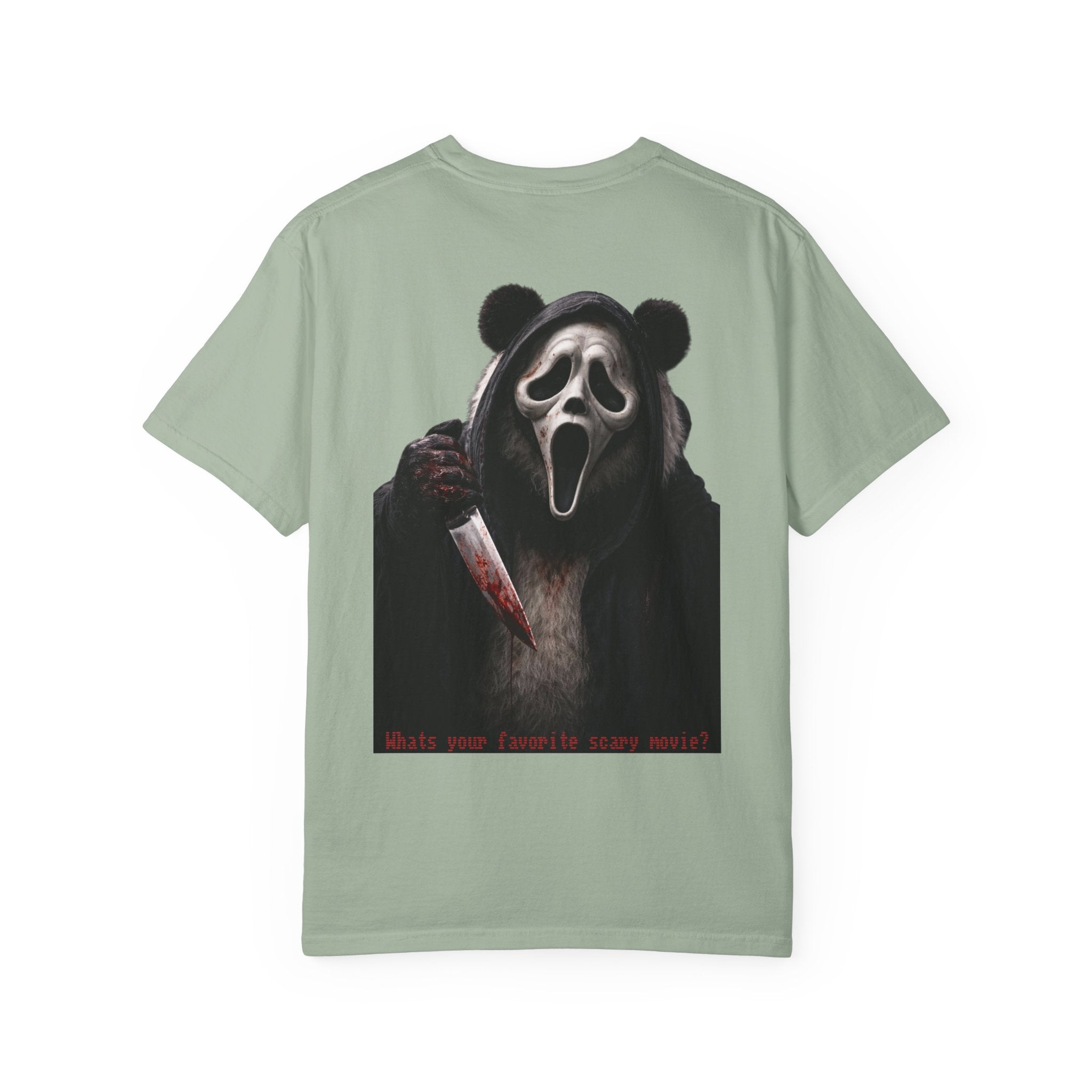 Scream Panda Graphic T-Shirt — Horror Tee