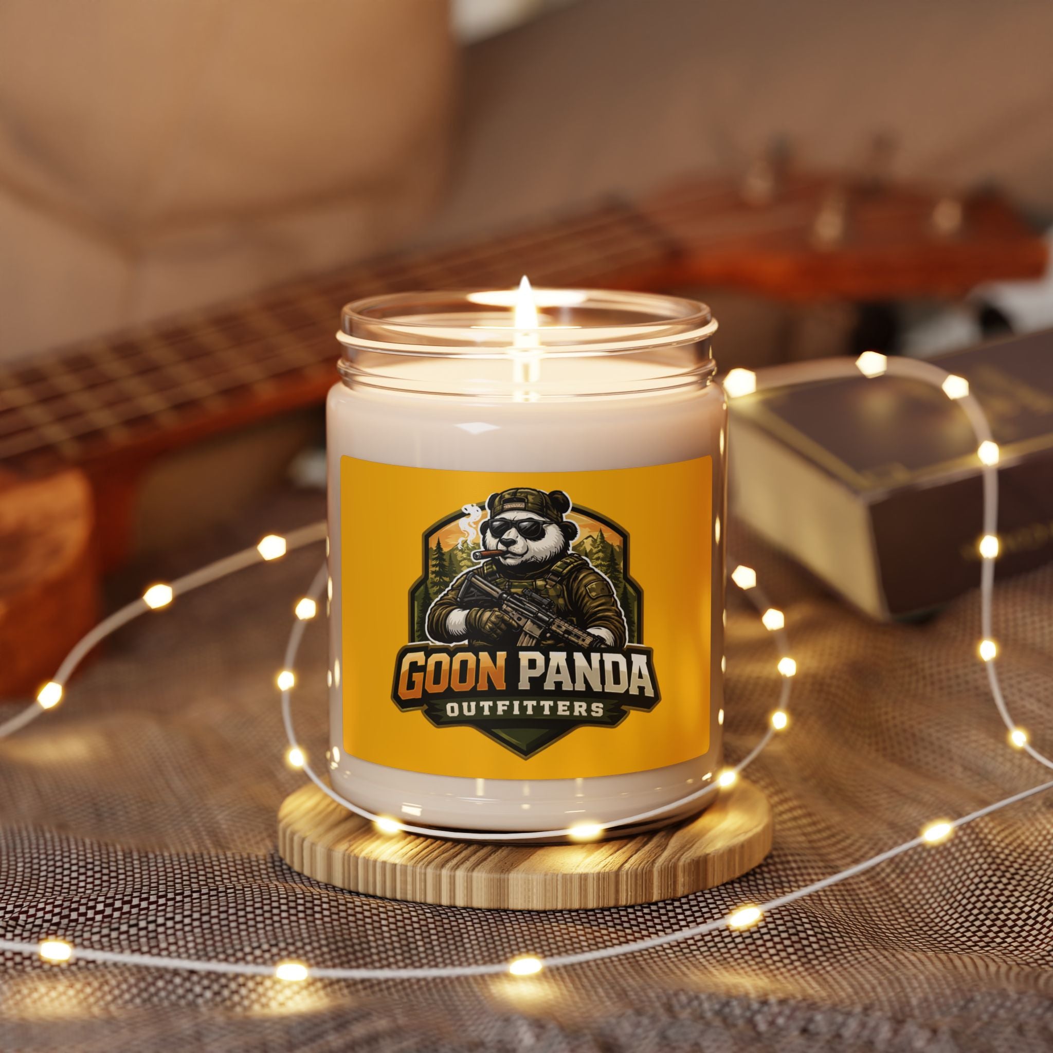 Panda Scented Soy Candle — 9oz Home Fragrance