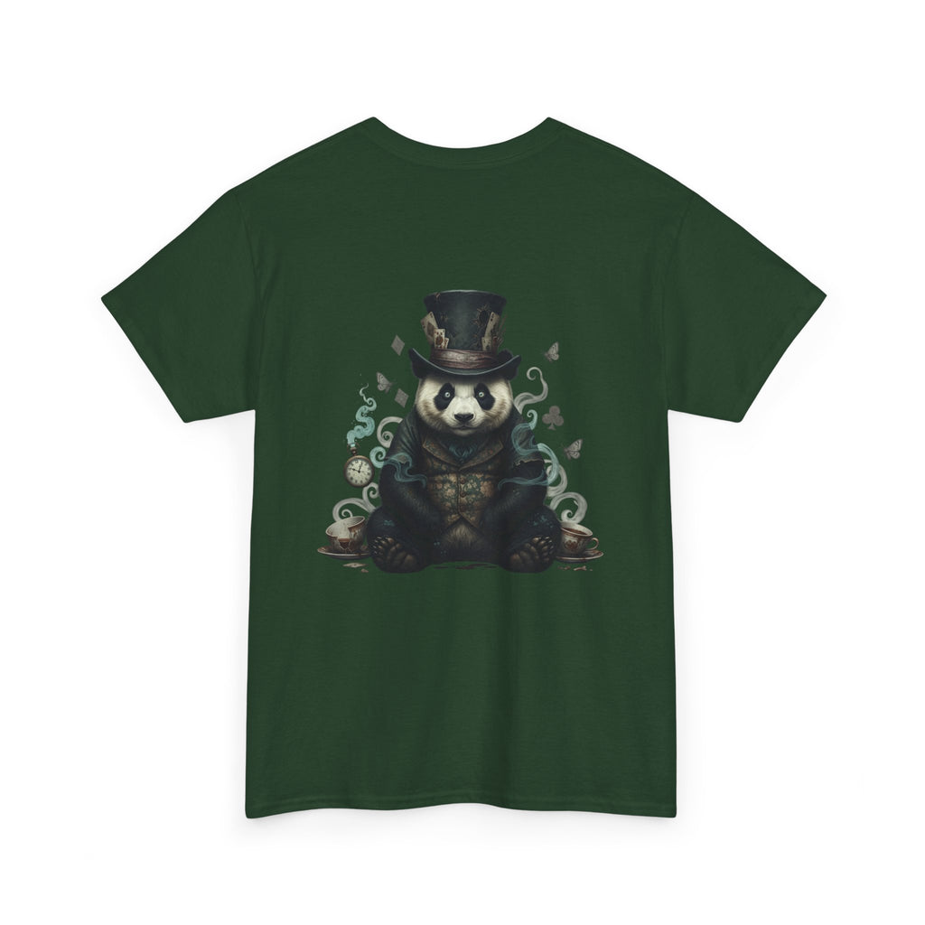 Panda Gentleman T-Shirt — Top Hat Steampunk Panda Graphic Tee