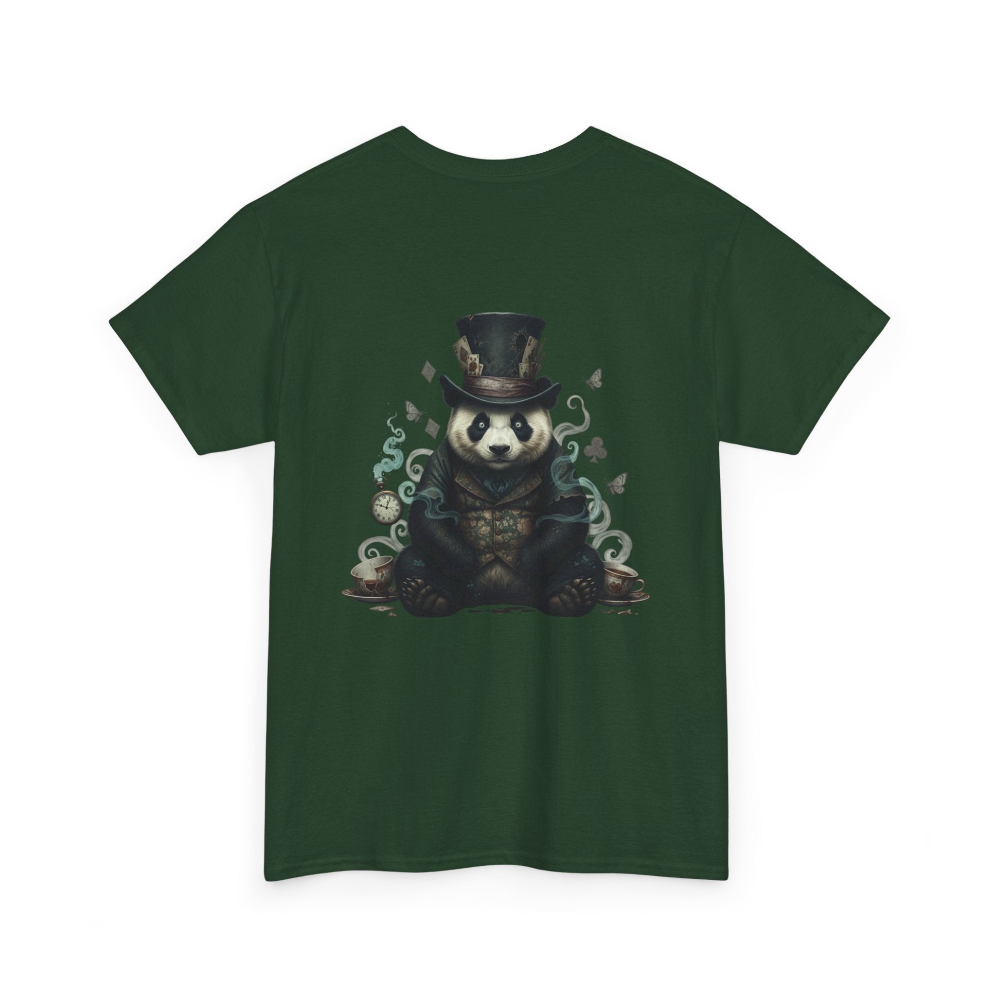 Panda Gentleman T-Shirt — Top Hat Steampunk Panda Graphic Tee