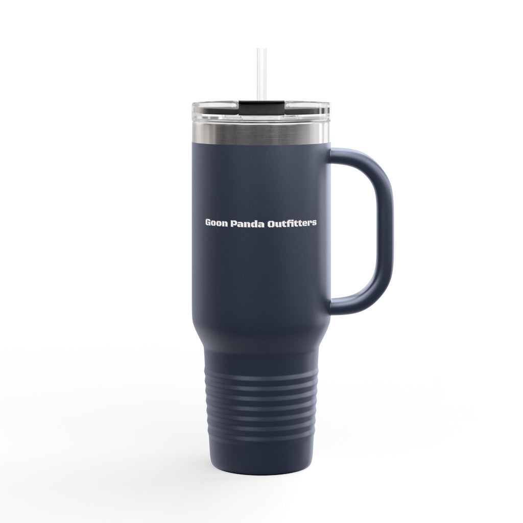 40oz Insulated Travel Mug - Goon Panda Outfitters Logo Stainless Tumbler