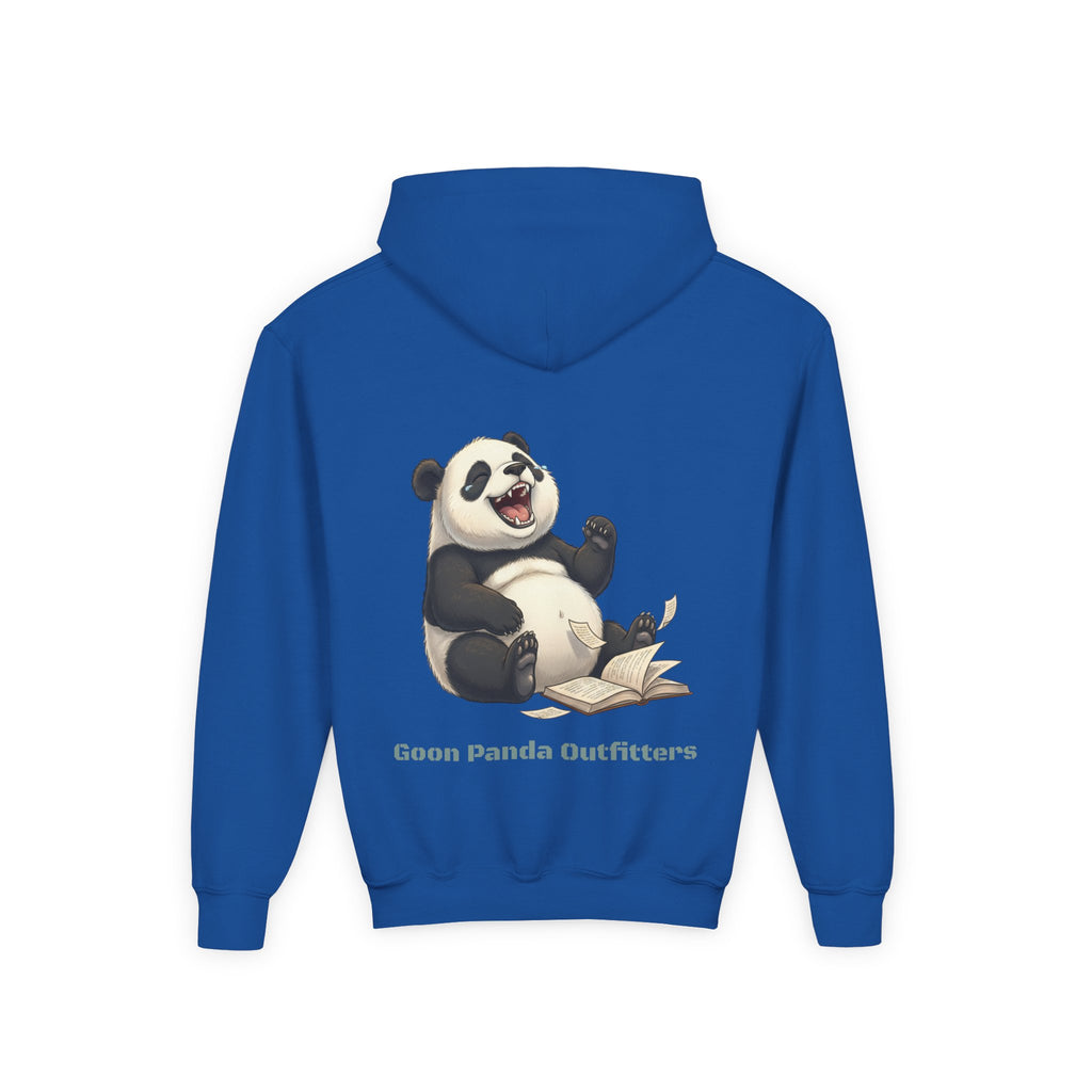 Panda Reading Youth Hoodie