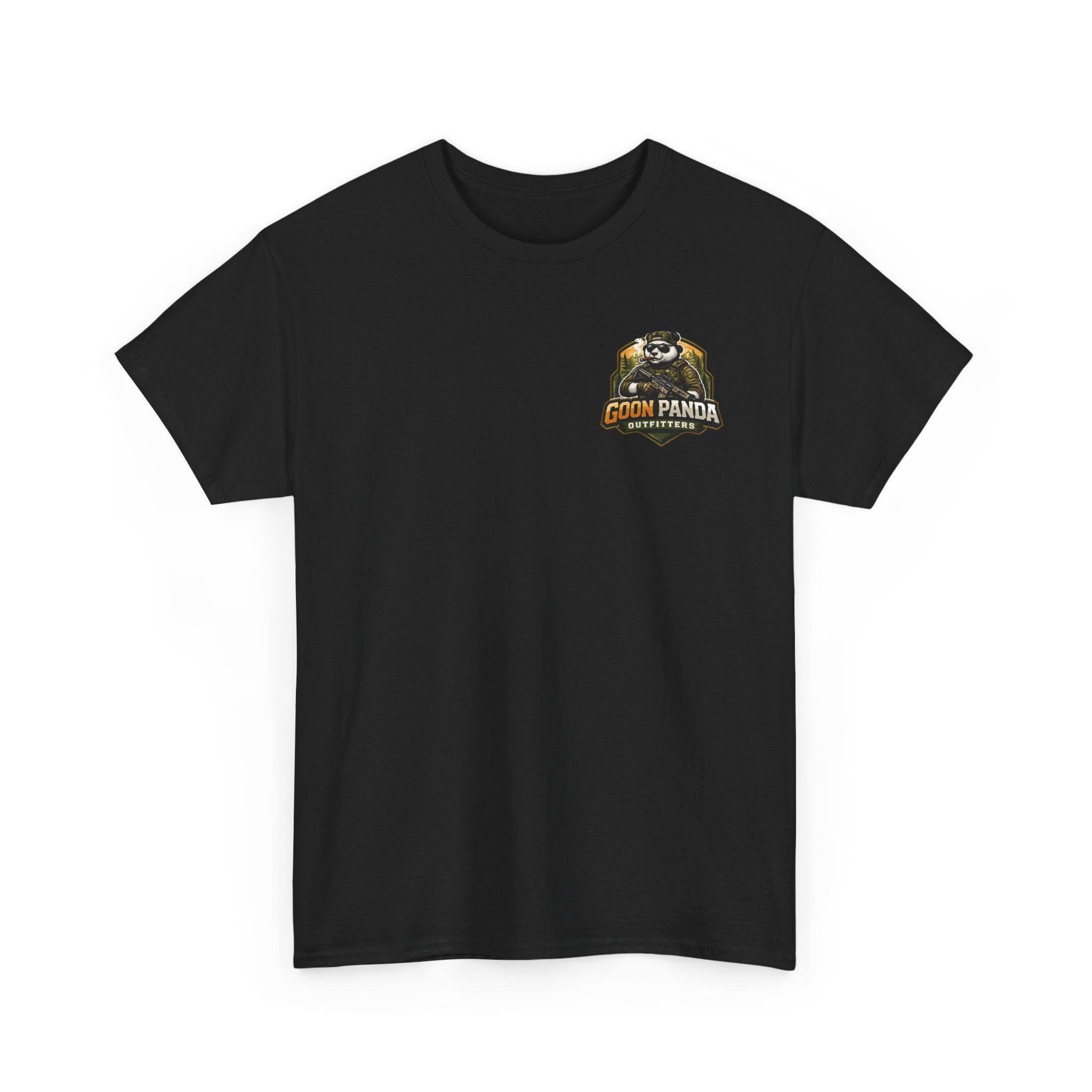 Panda Biker T-Shirt — Retro Motorcycle Riding Panda Graphic Tee