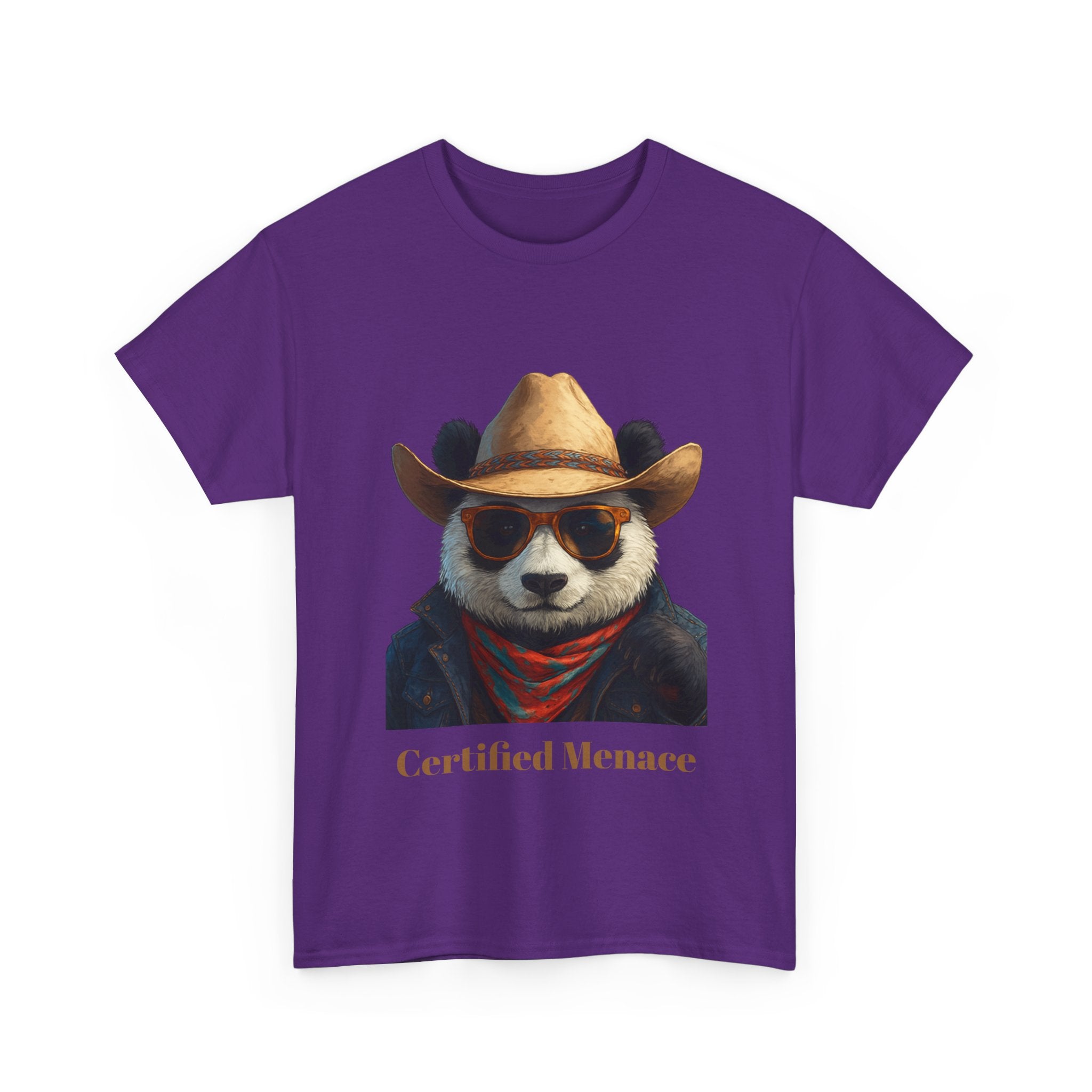 Certified Menace T-Shirt — 'Goon Panda Outfitters' Graphic Tee