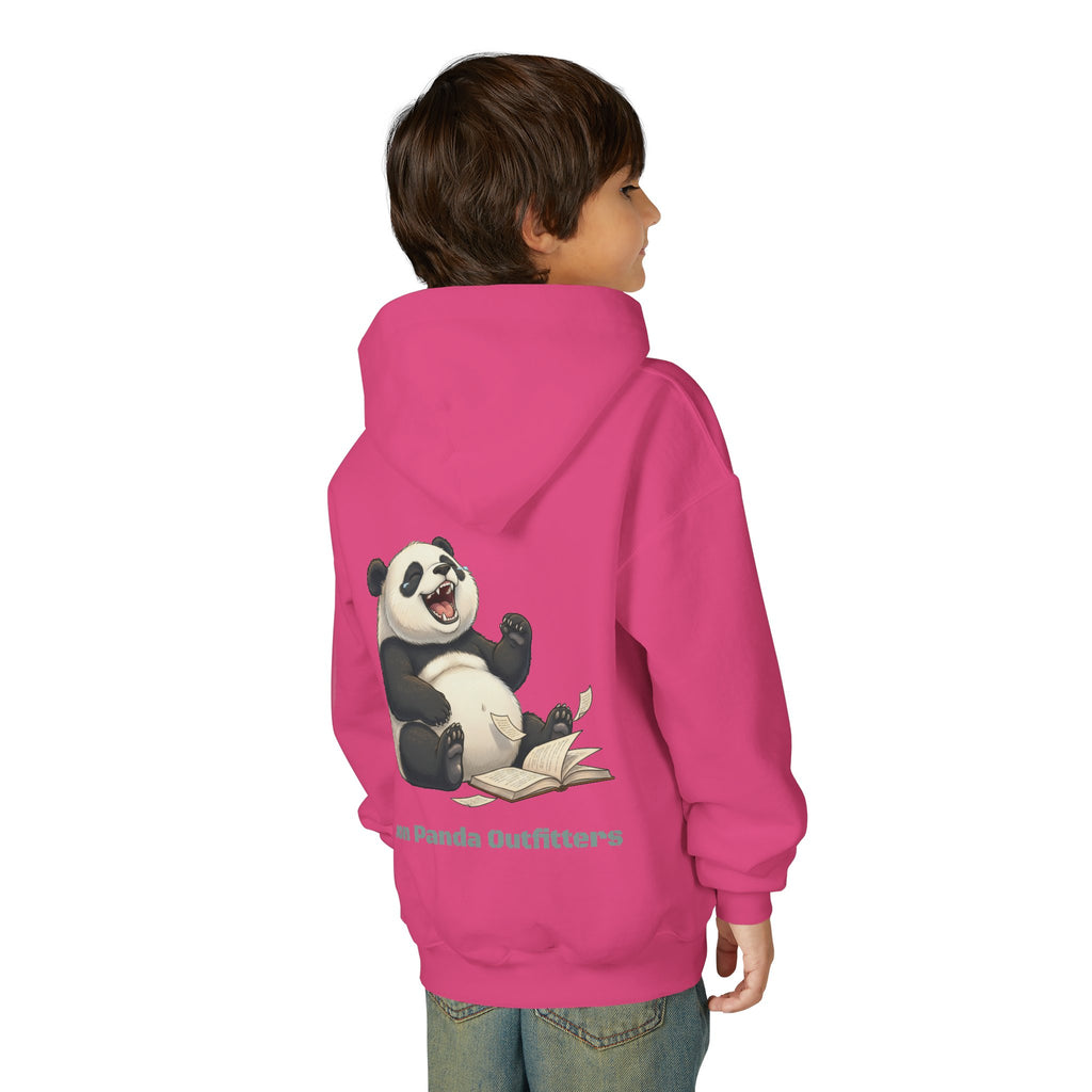 Panda Reading Youth Hoodie