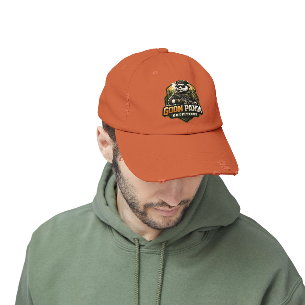 Goon Panda Outfitters Distressed Baseball Cap