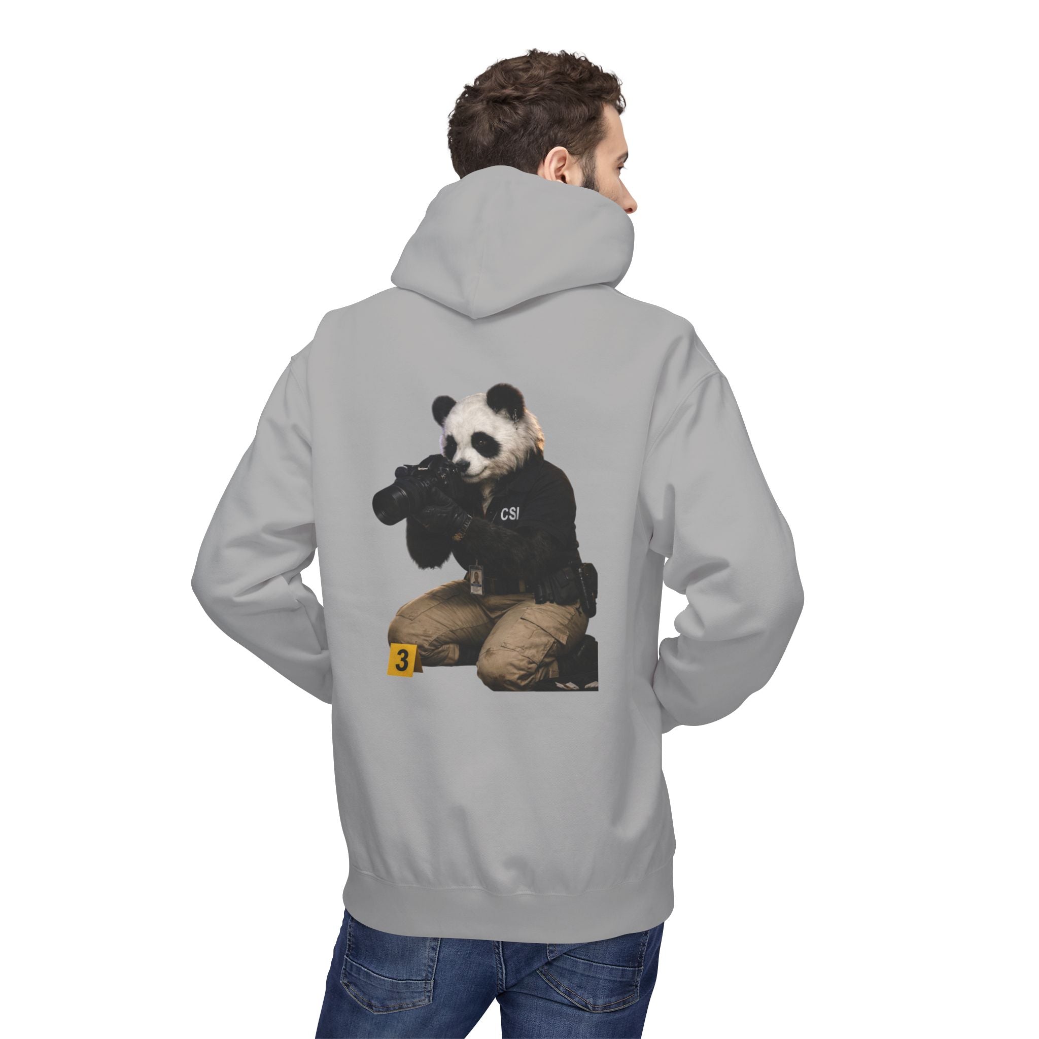 Panda CSI Hoodie — Cute Panda Graphic Pullover