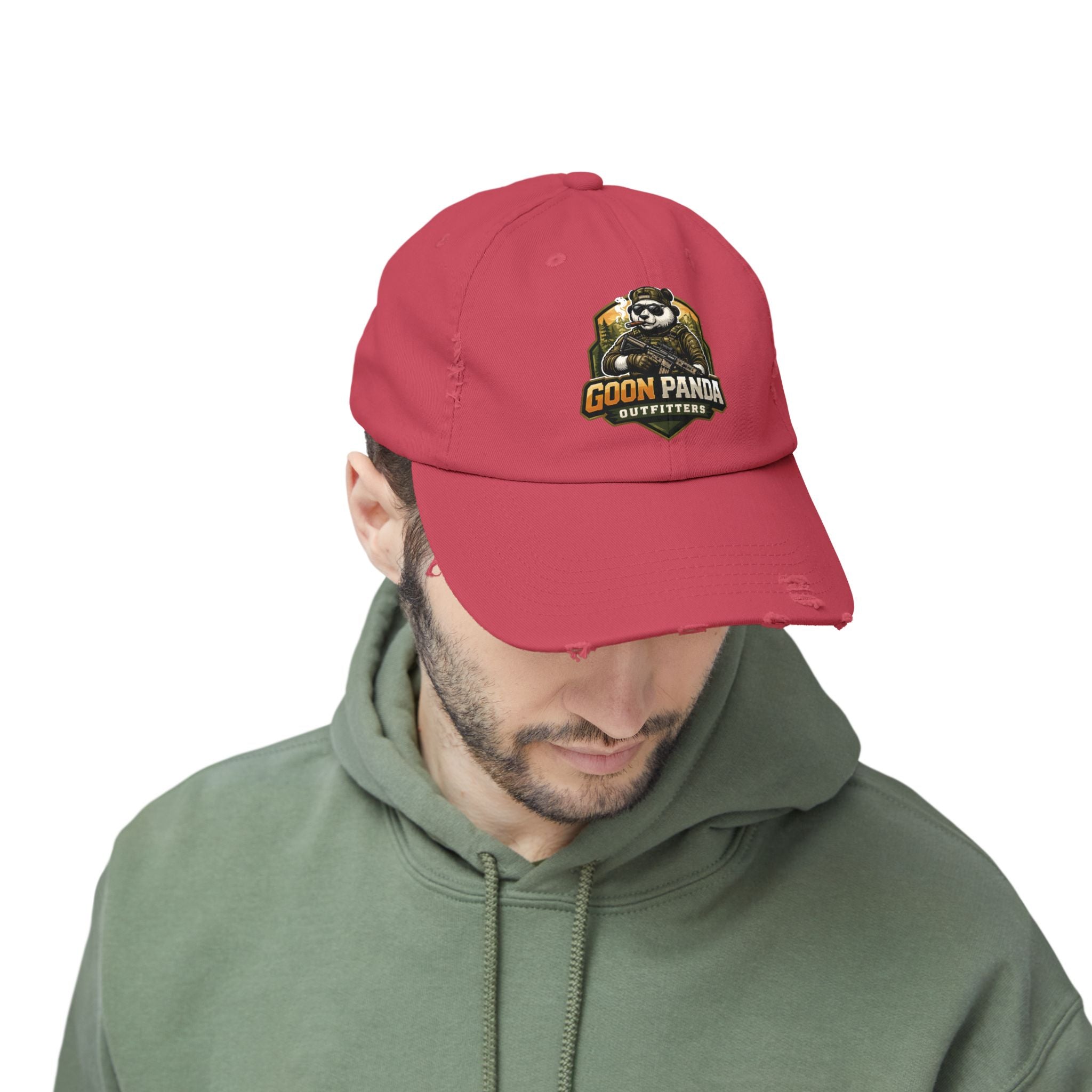 Goon Panda Outfitters Distressed Baseball Cap