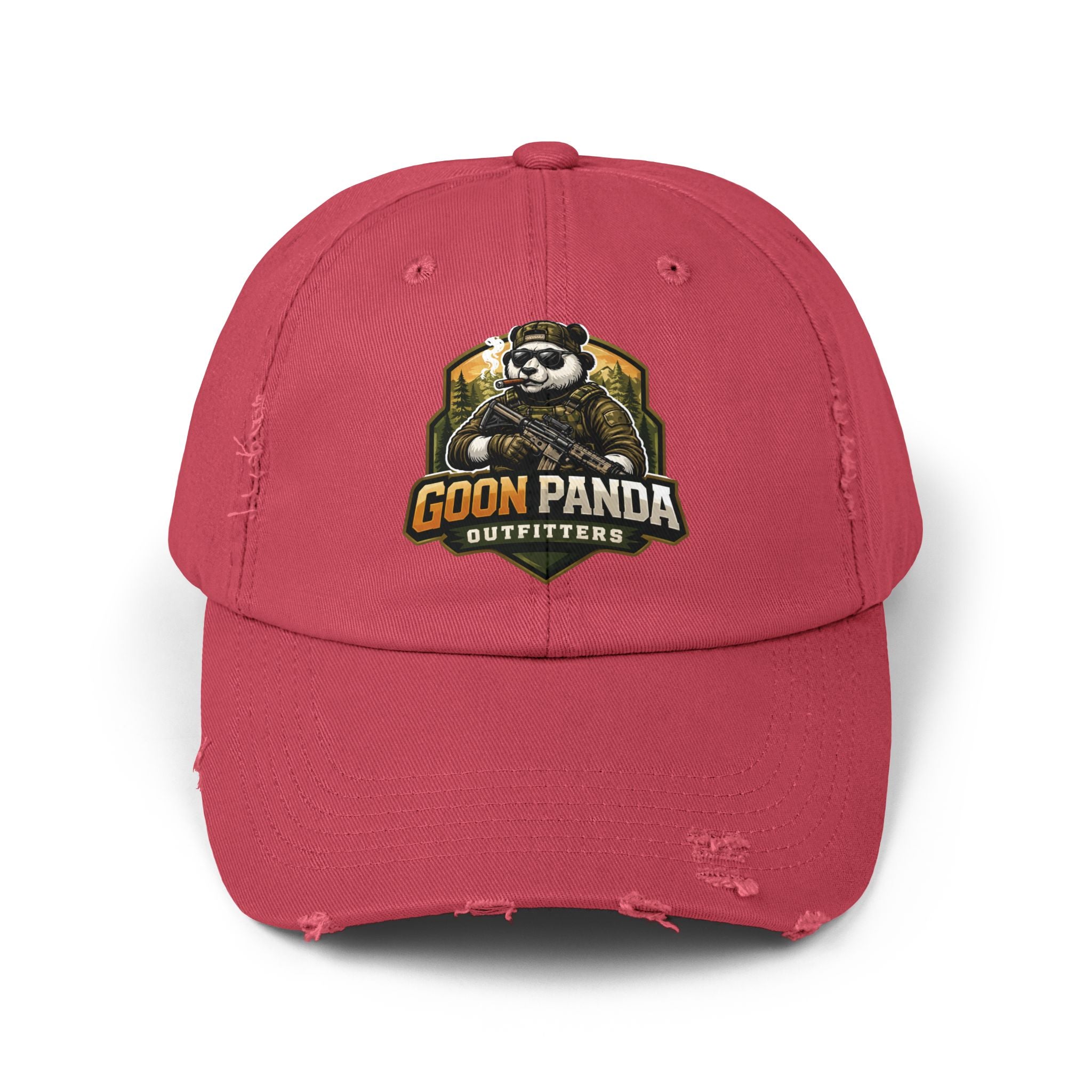 Goon Panda Outfitters Distressed Baseball Cap