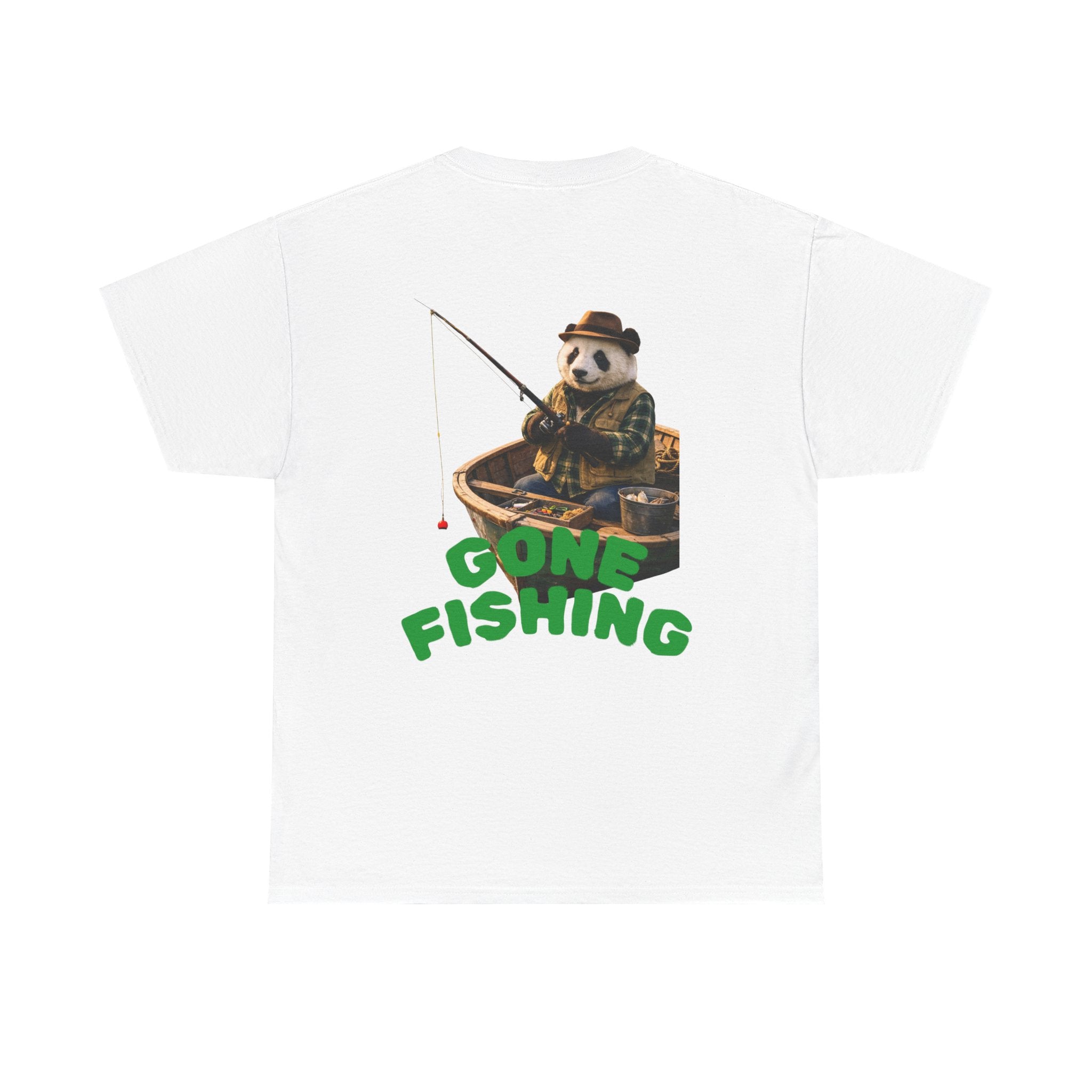 Gone Fishing Panda T-Shirt