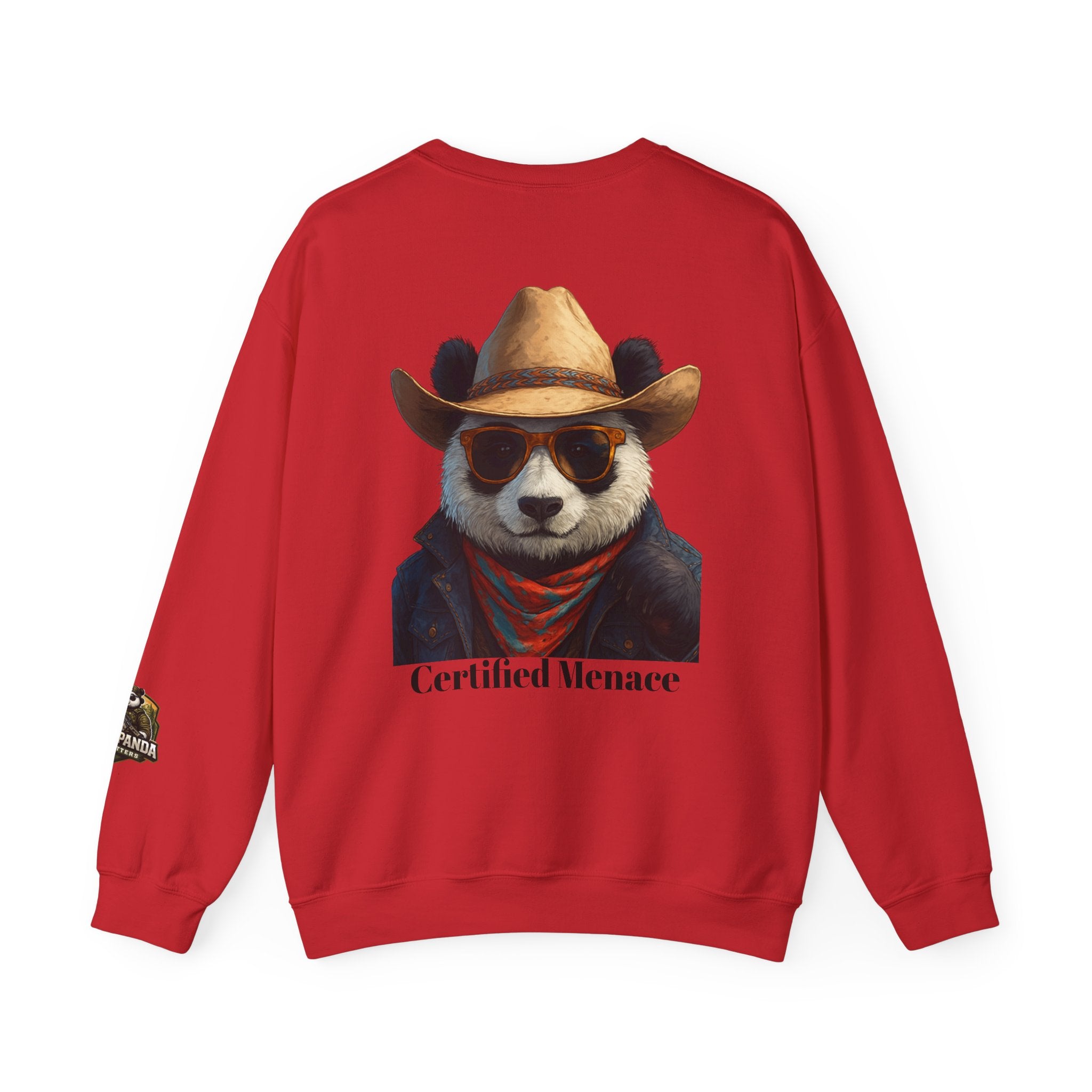 Certified Menace Panda Unisex Heavy Blend™ Crewneck Sweatshirt