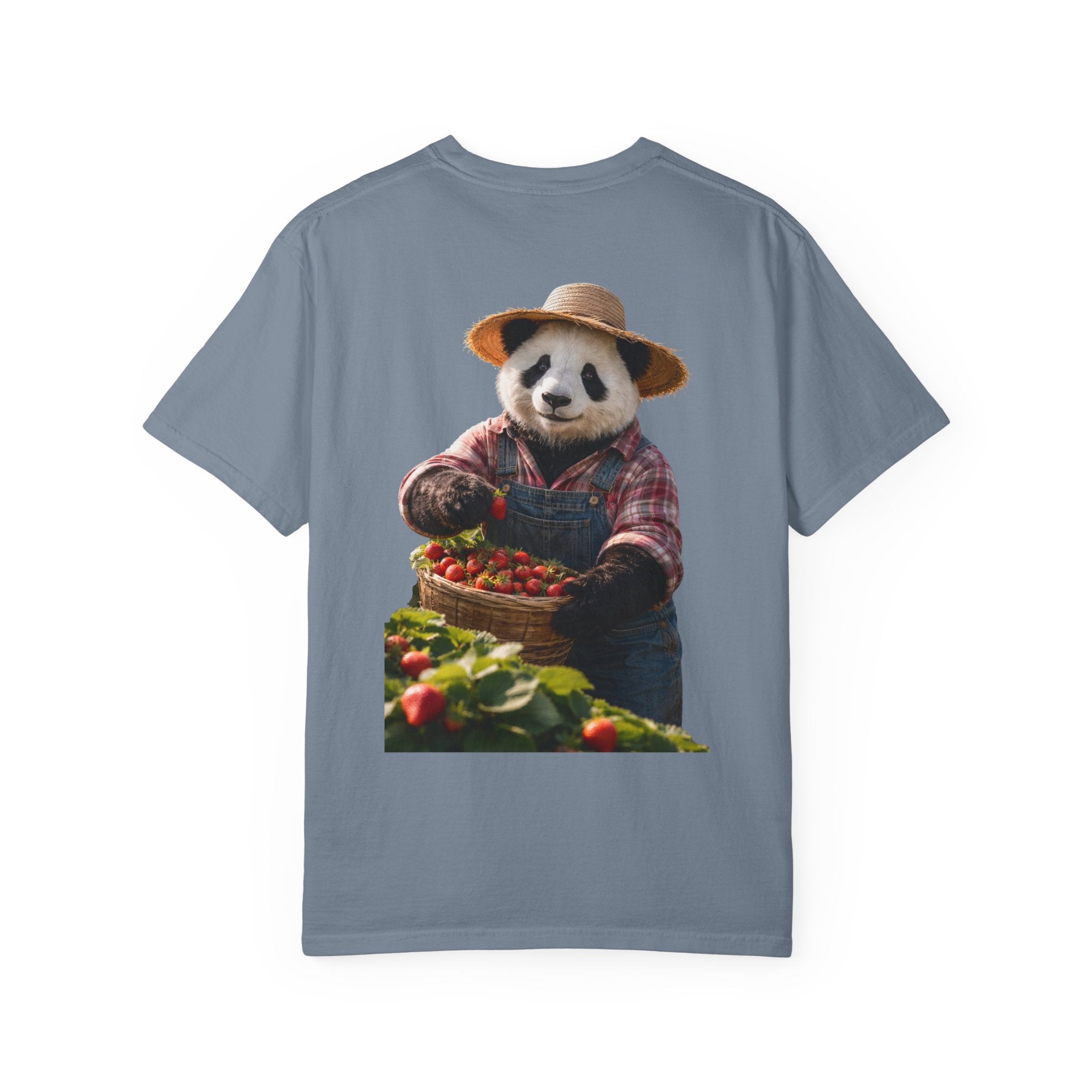 Panda Strawberry Farmer T-Shirt