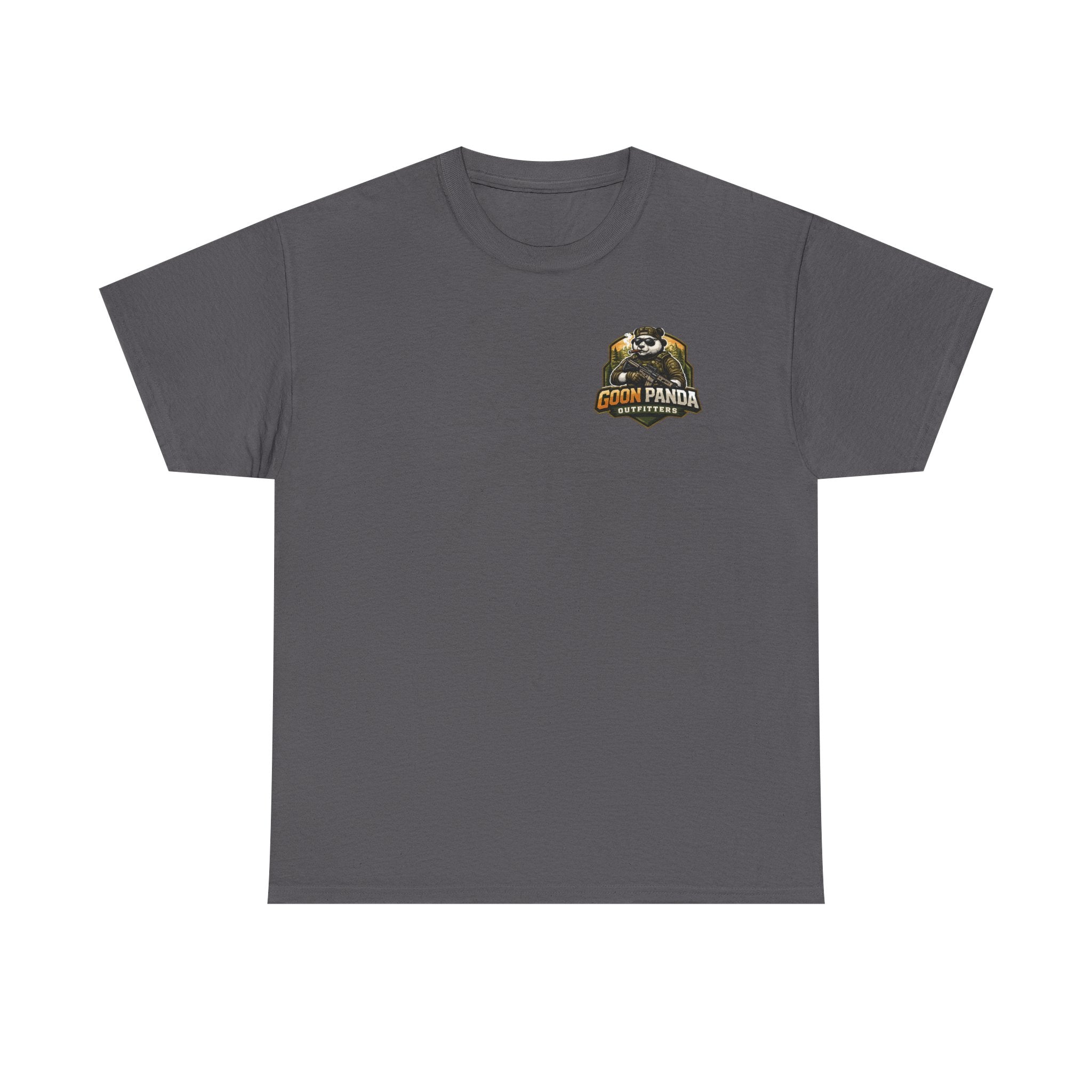 Panda Biker T-Shirt — Retro Motorcycle Riding Panda Graphic Tee