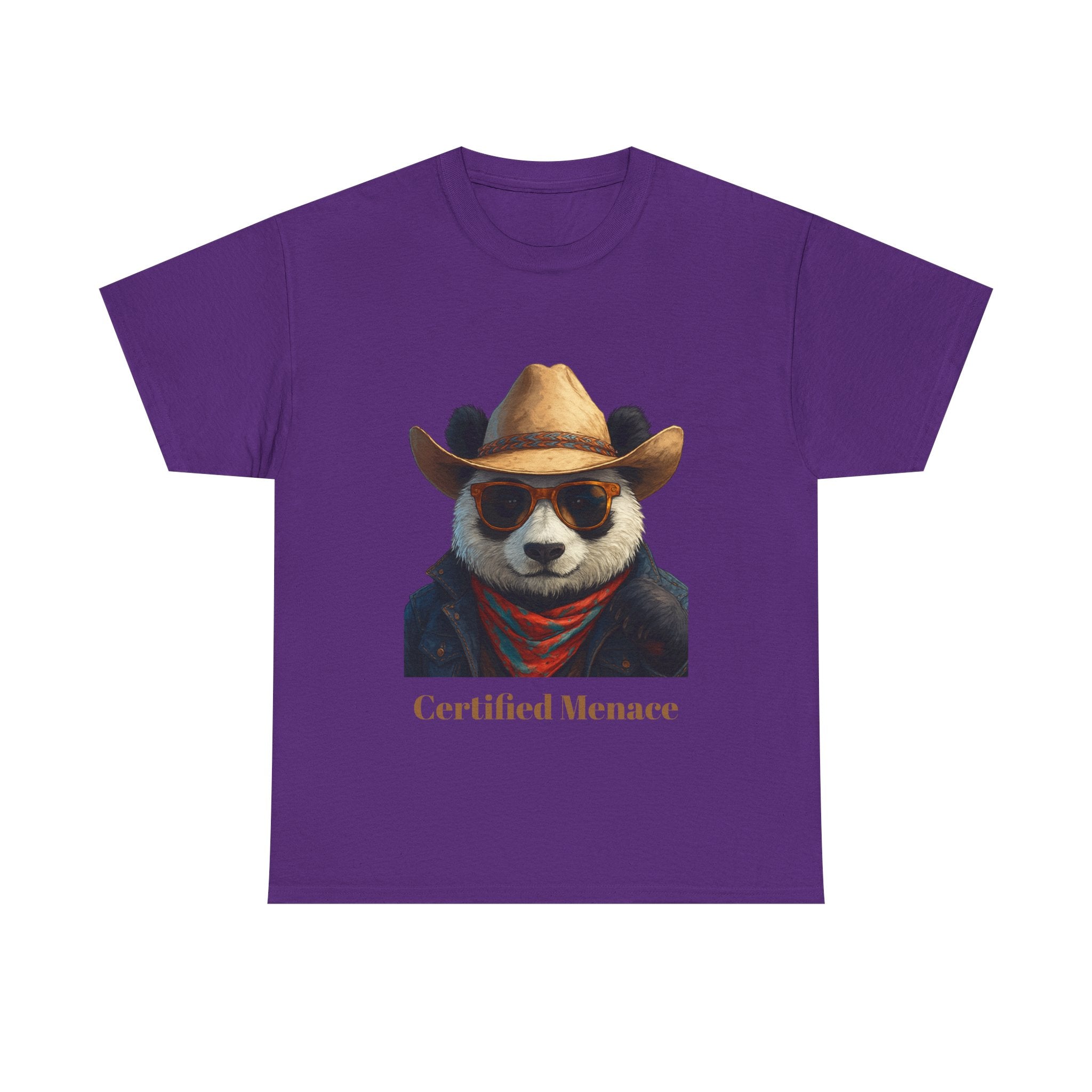 Certified Menace T-Shirt — 'Goon Panda Outfitters' Graphic Tee