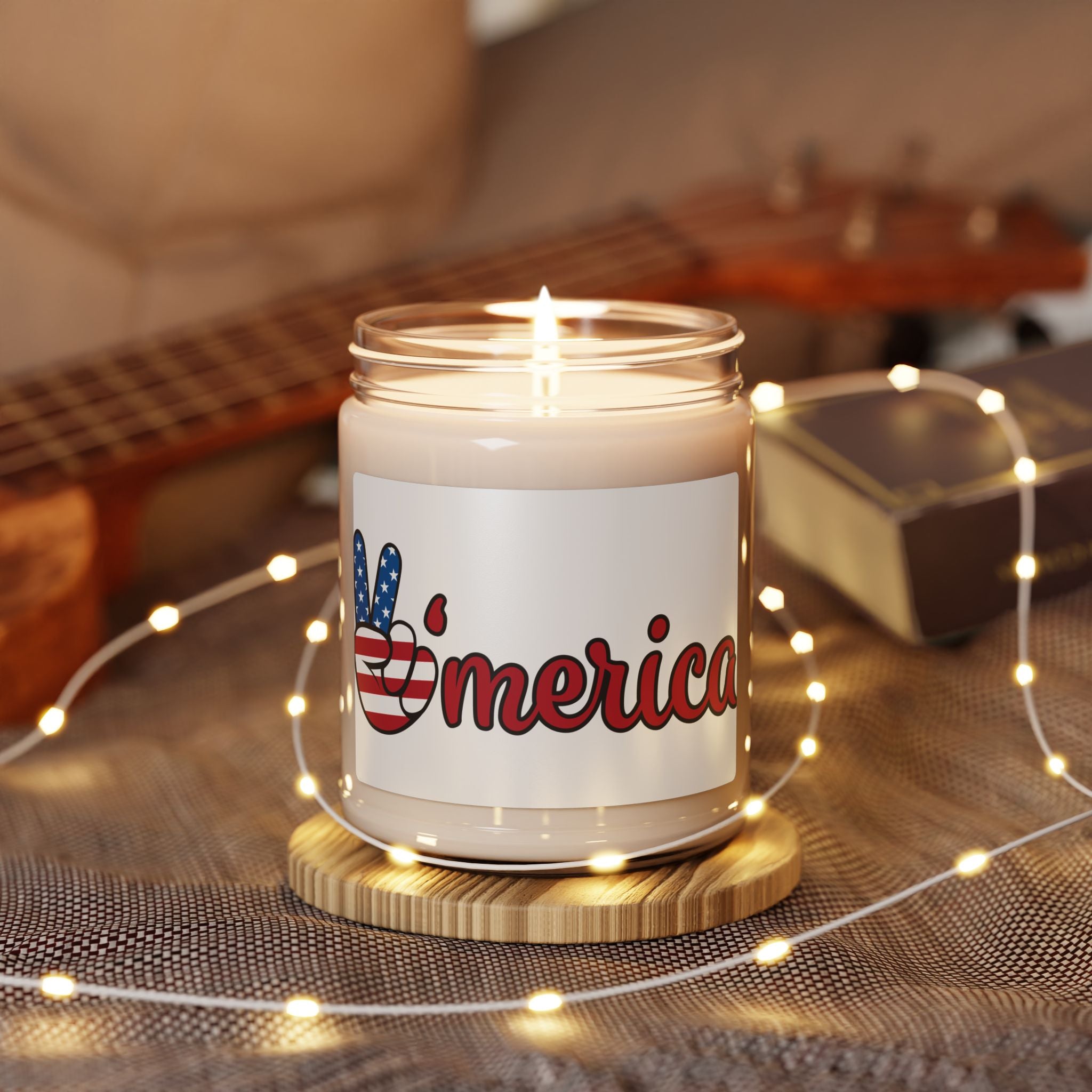 Panda Scented Soy Candle — 9oz Home Fragrance