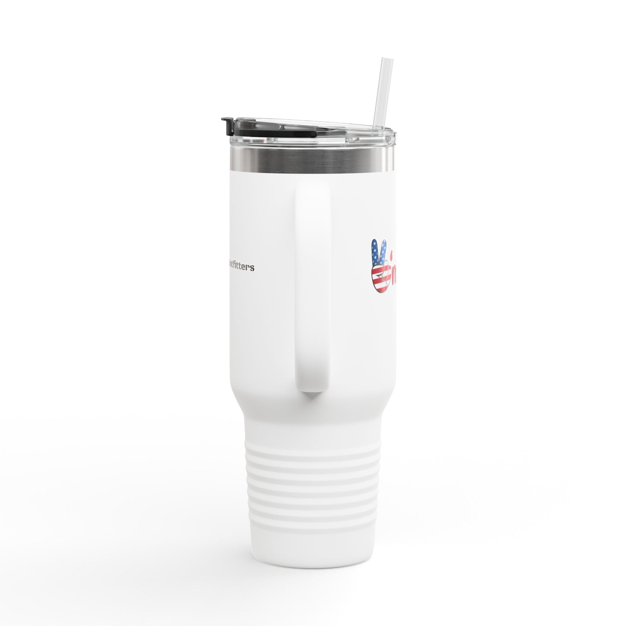 40oz Insulated Travel Mug - Goon Panda Outfitters Logo Stainless Tumbler