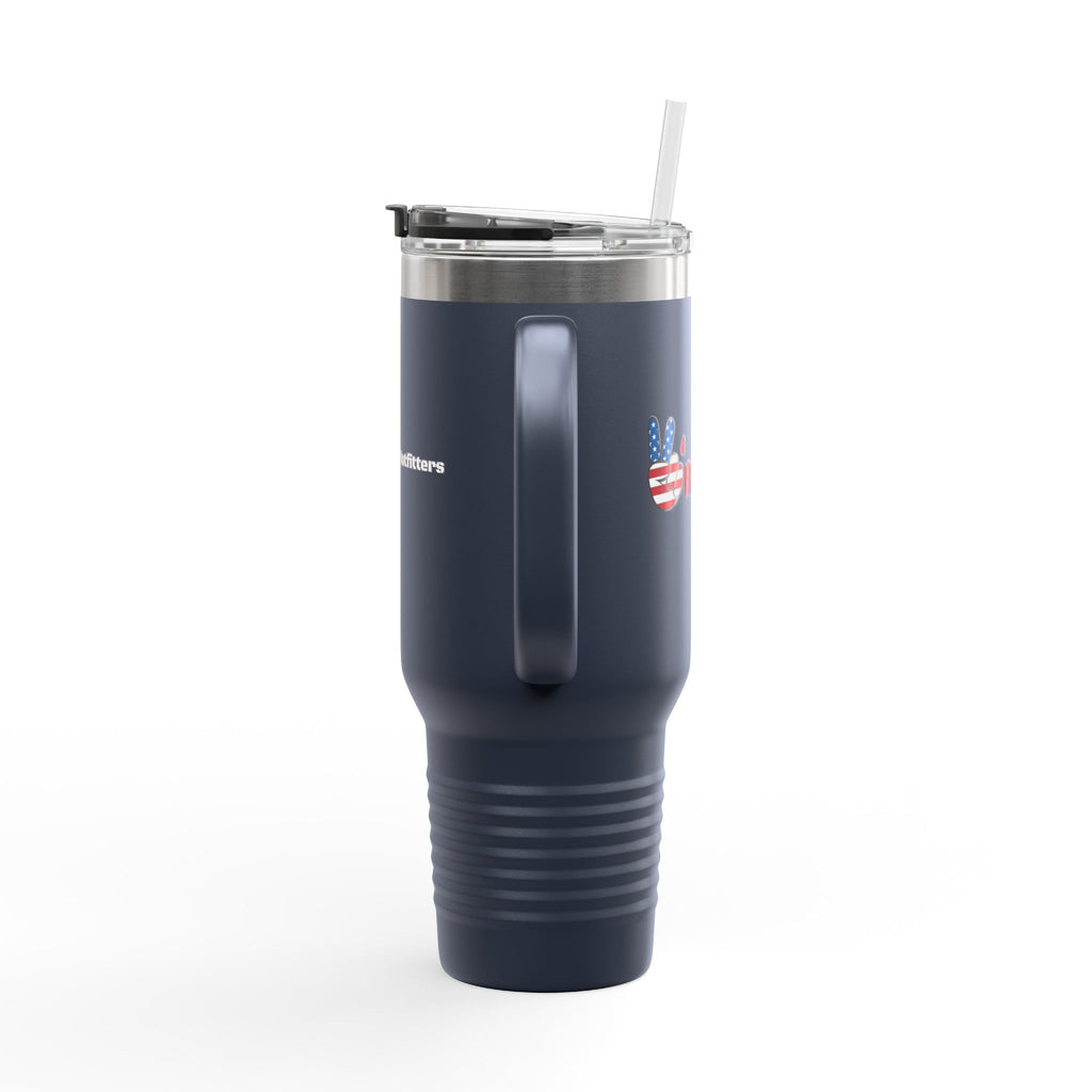 40oz Insulated Travel Mug - Goon Panda Outfitters Logo Stainless Tumbler